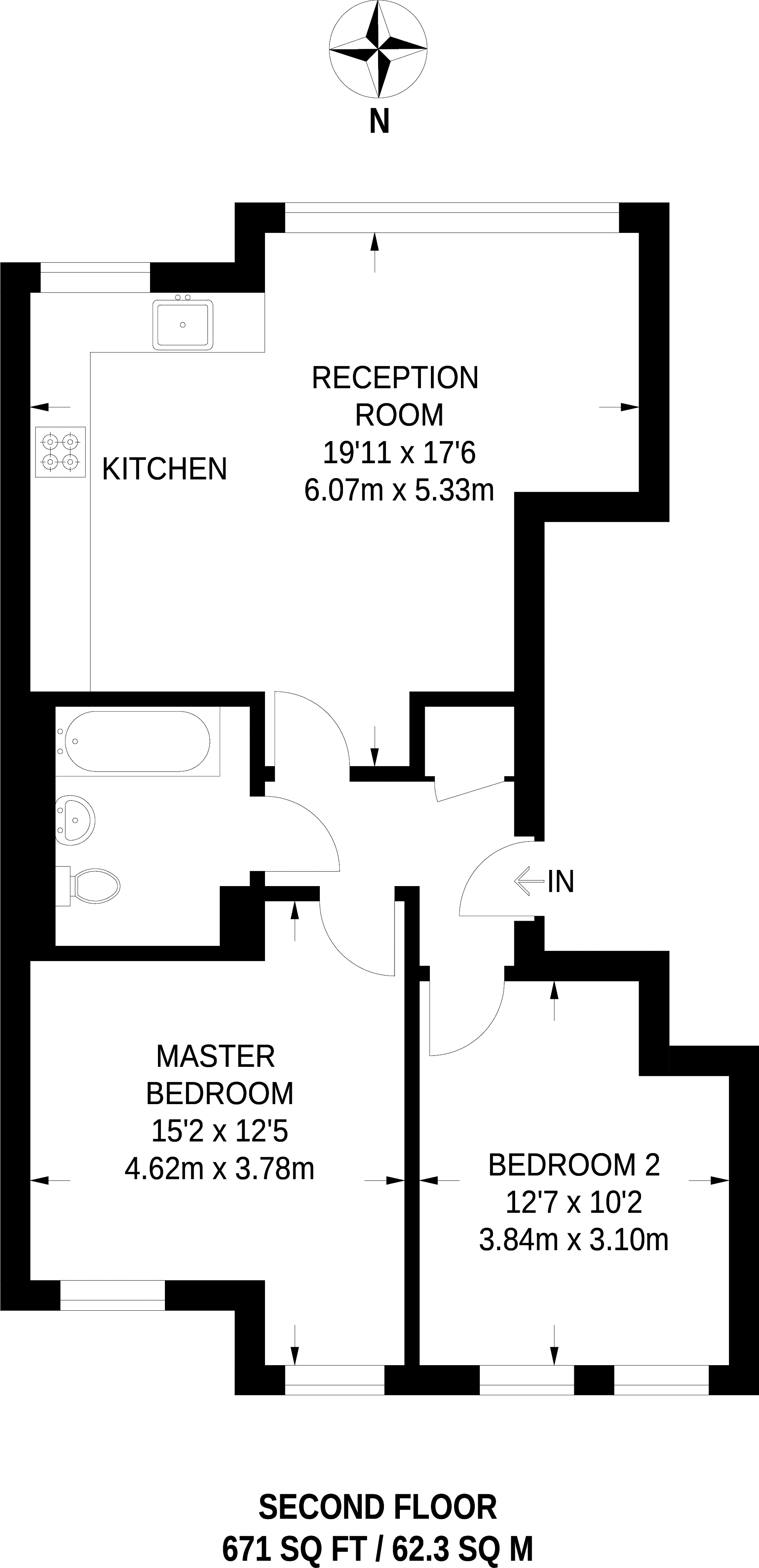 2 Bedrooms Flat to rent in Lee High Road, Hither Green SE13