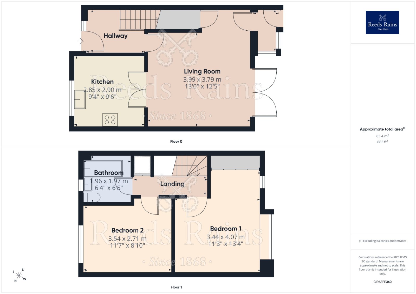 28, Shardlow Close, Manchester floorplan