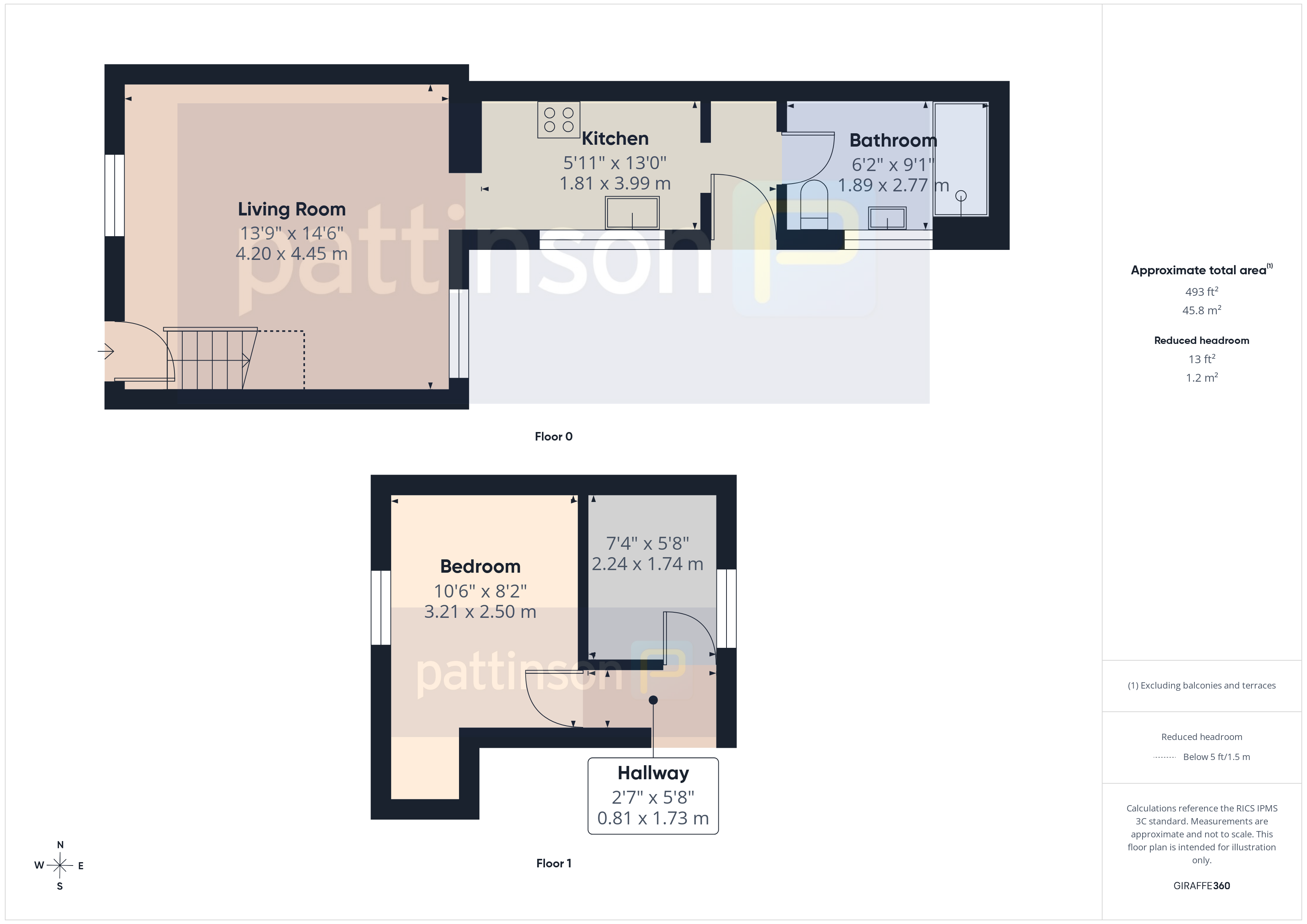 5, Hollings Terrace, Newcastle upon Tyne floorplan