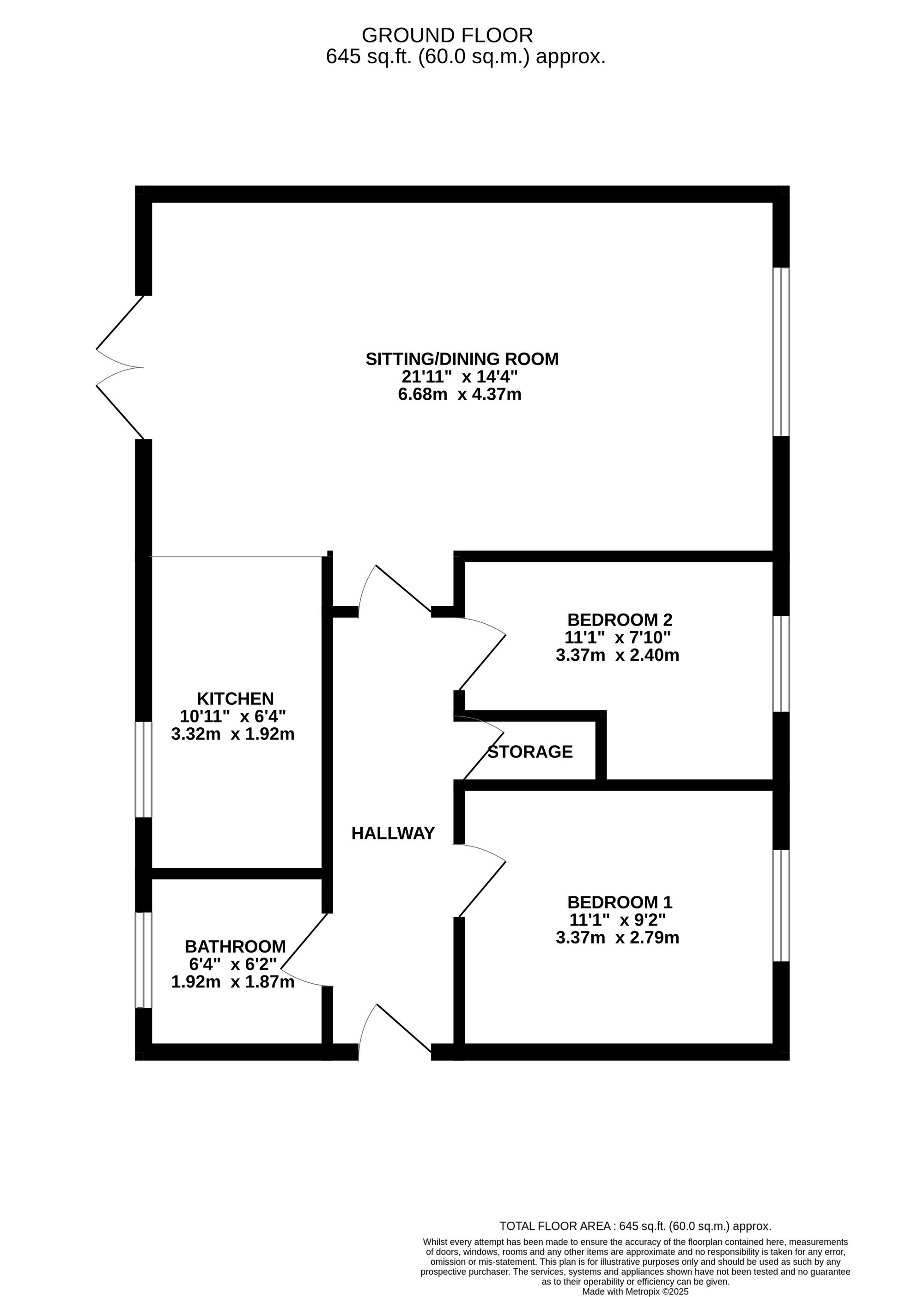 31 Brookfield Apts Leigh Road, Atherton, Manchester floorplan