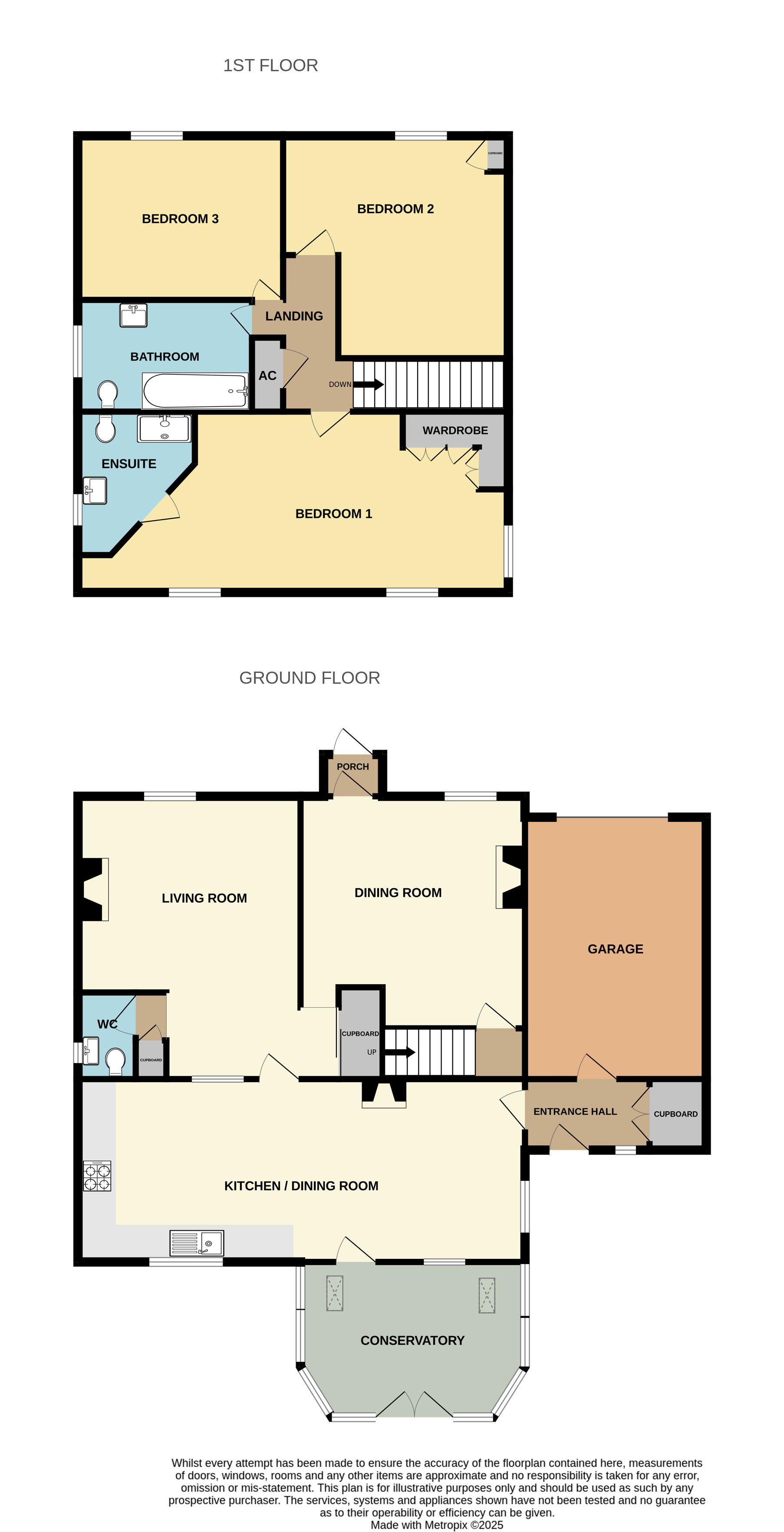 Fivehead, Somerset floorplan