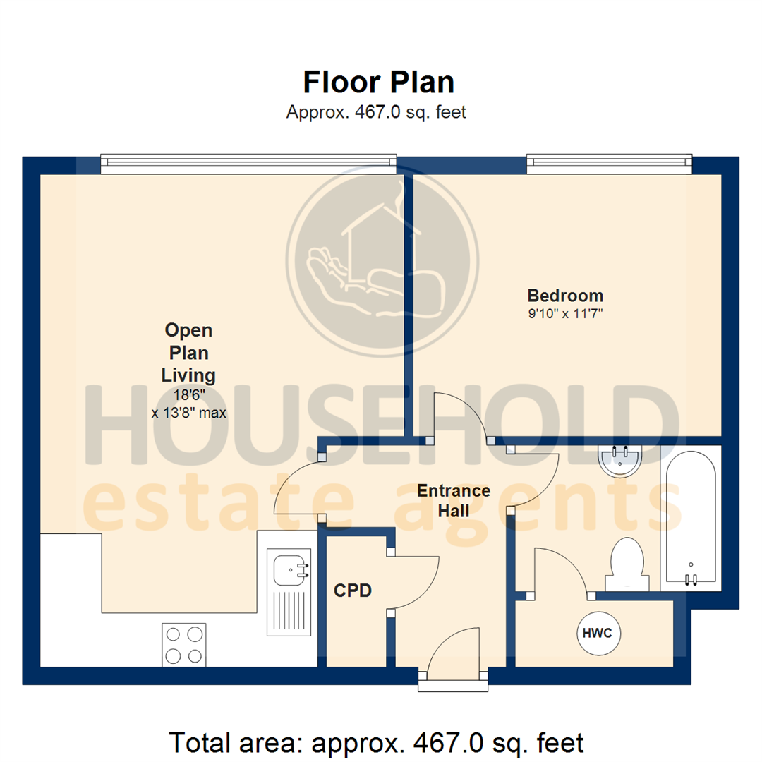 1 Bedrooms Flat for sale in Church Street, Dunstable LU5