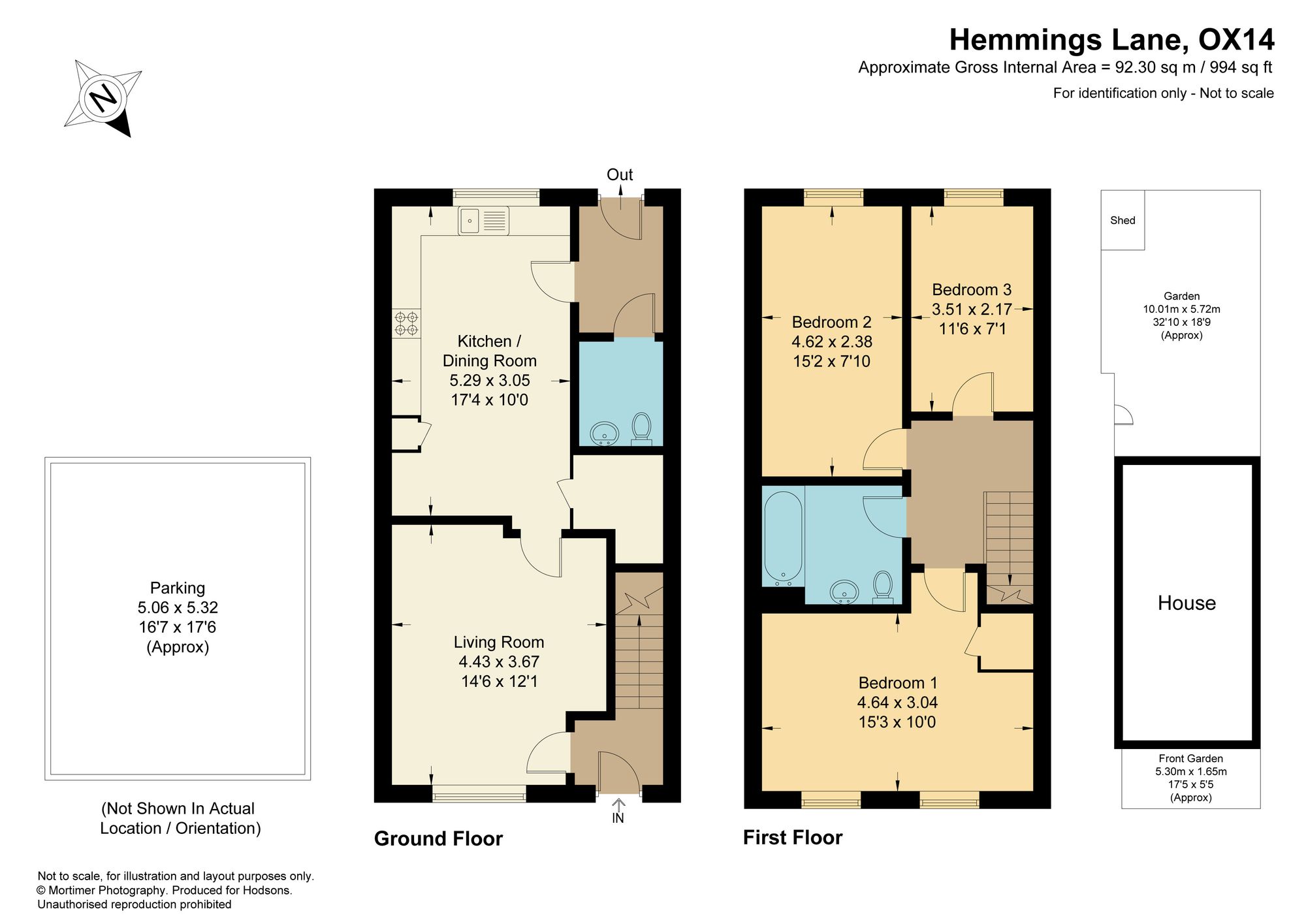 11 Hemmings Lane, Abingdon floorplan