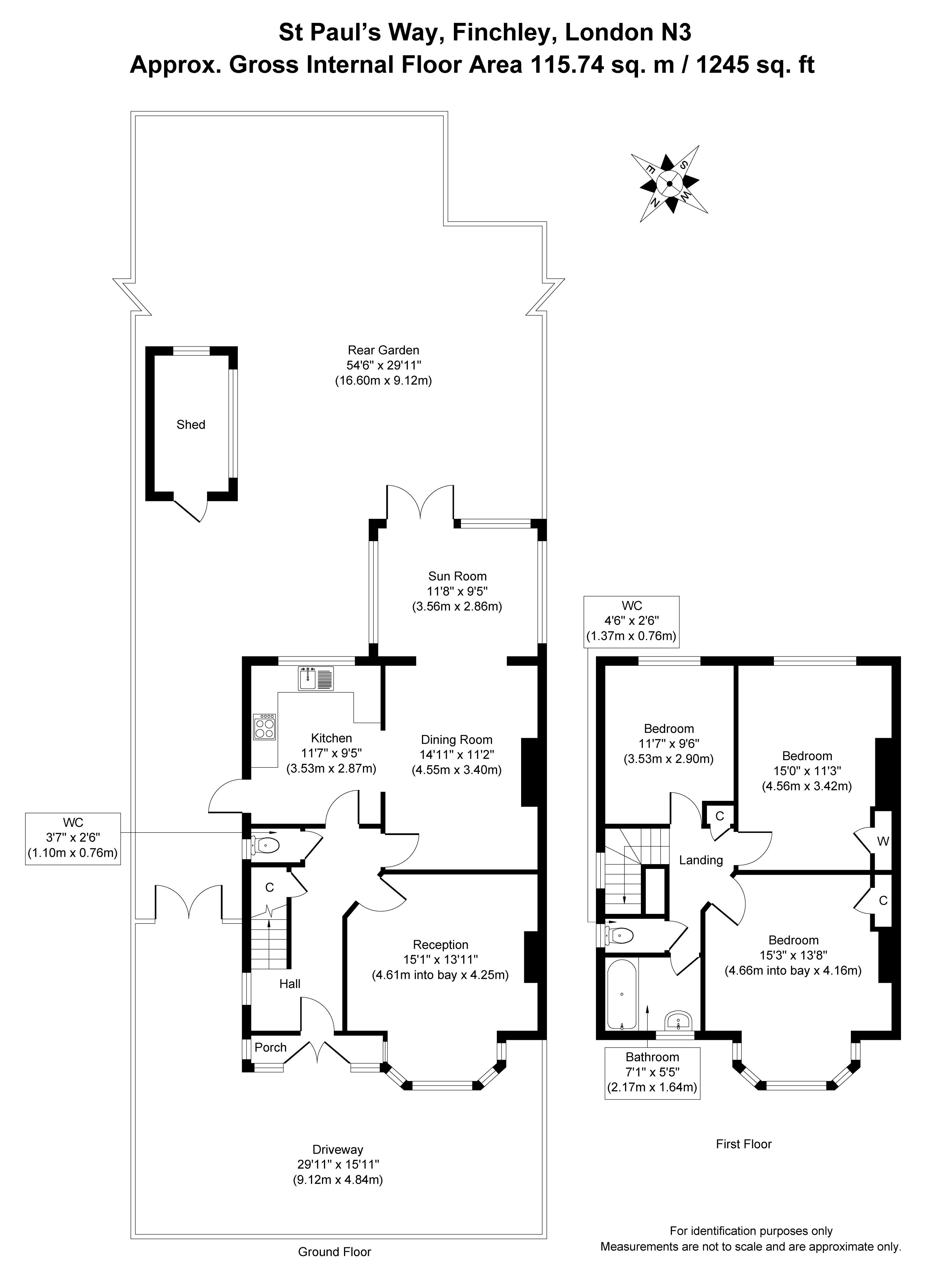 20, St. Pauls Way, London floorplan