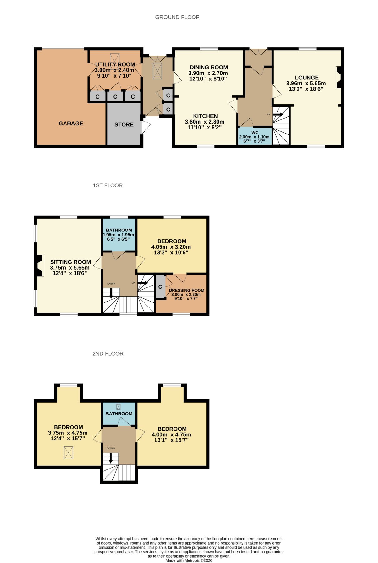 Portville, 32 Fleet Street, Gatehouse of Fleet floorplan