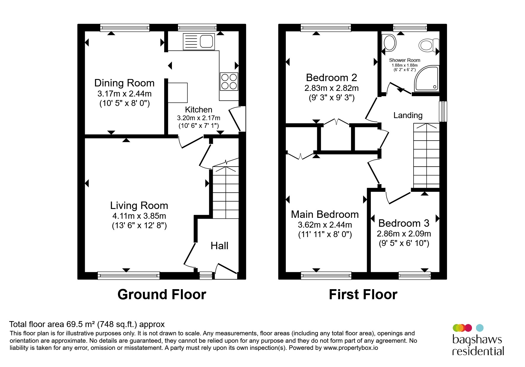 9, Wren Park Close, DERBY floorplan
