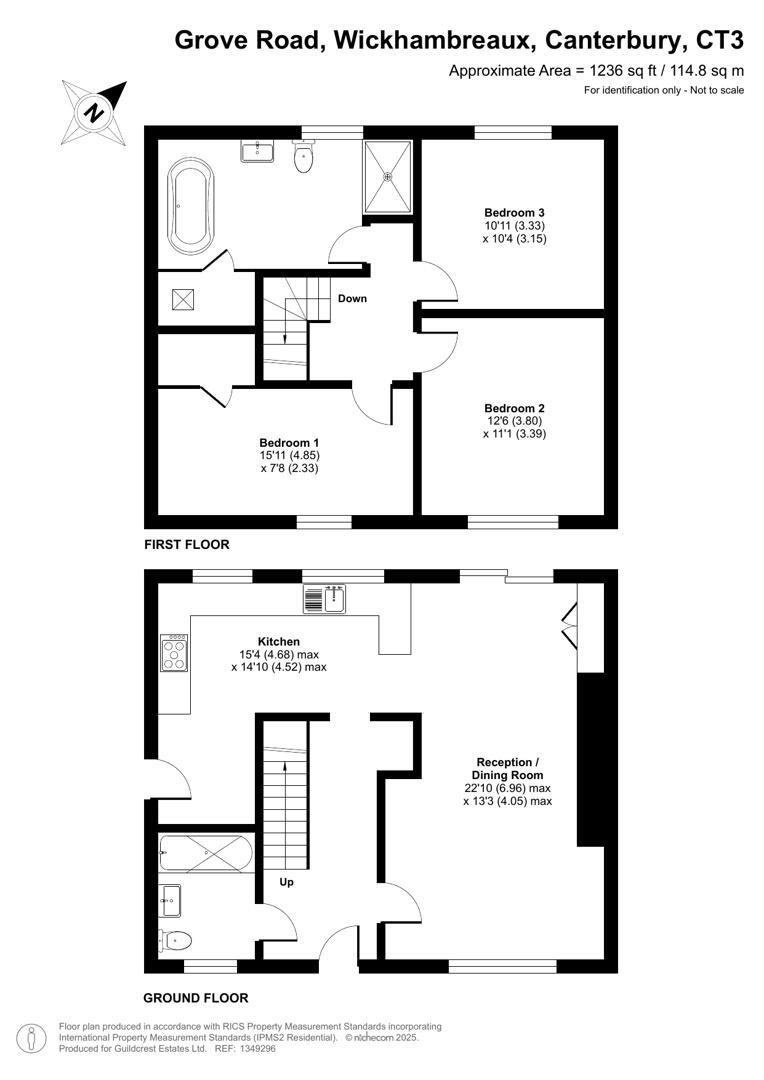 17, Grove Road, Canterbury floorplan