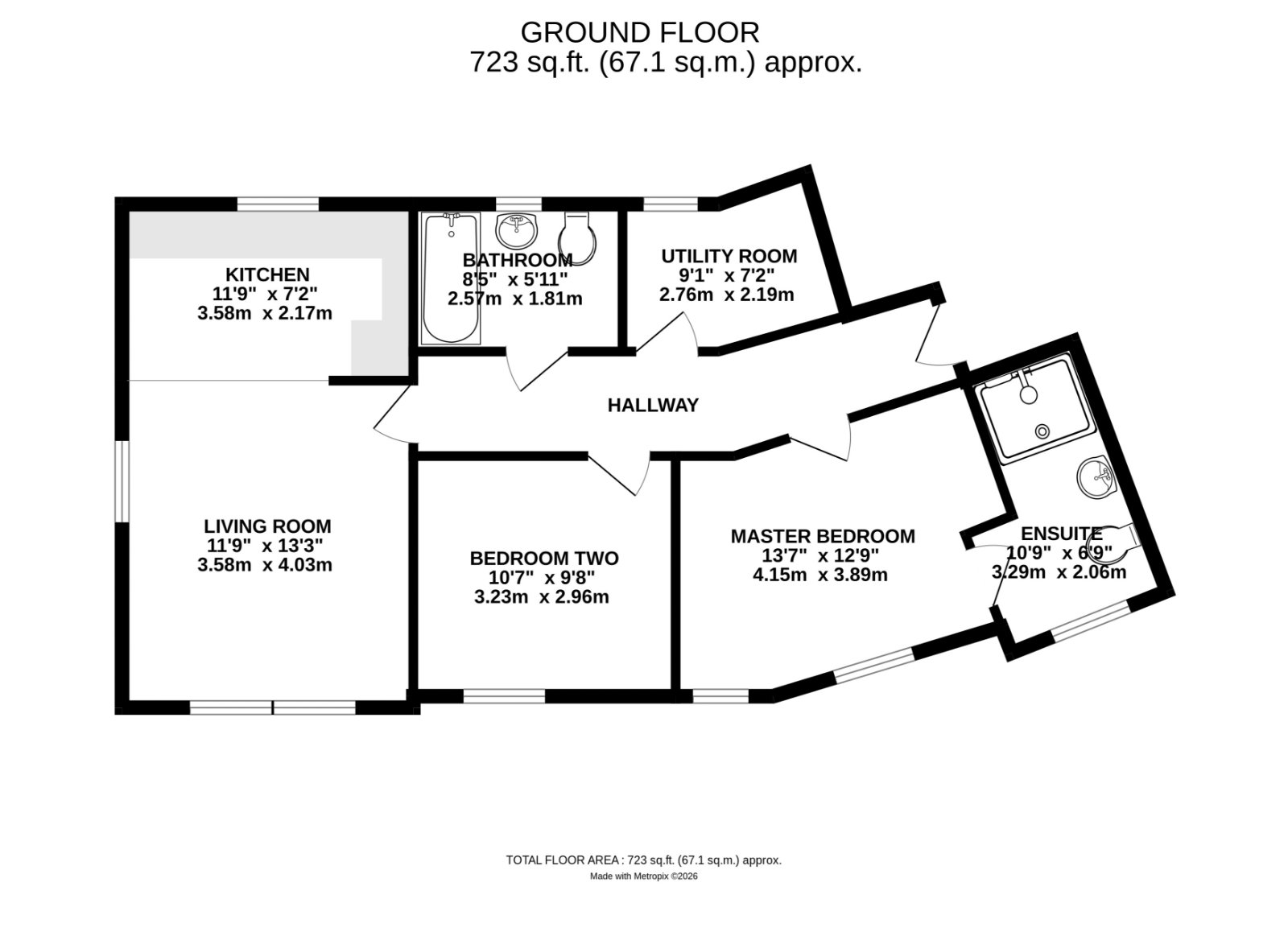 5, Ifould Crescent, Wokingham floorplan