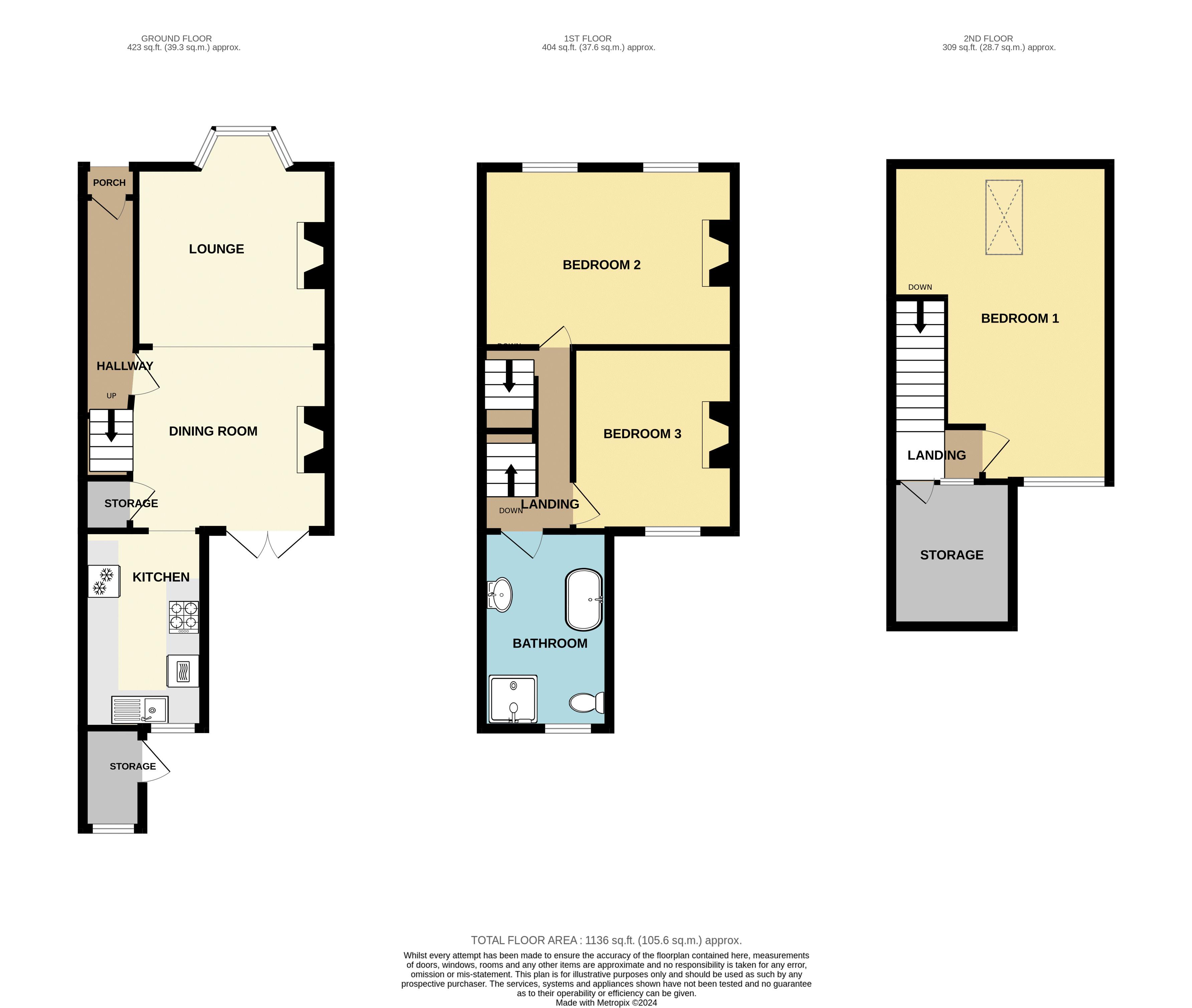 4, Salisbury Road, Maidstone floorplan
