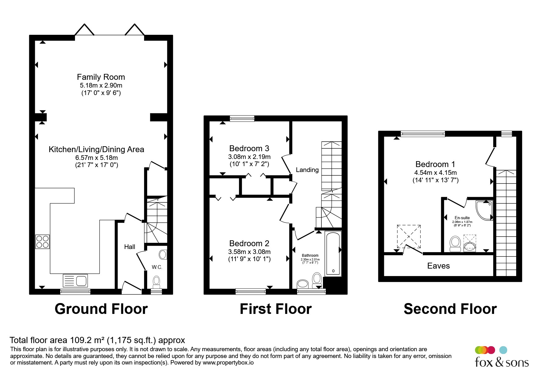 3, Hammond Road, Crawley floorplan