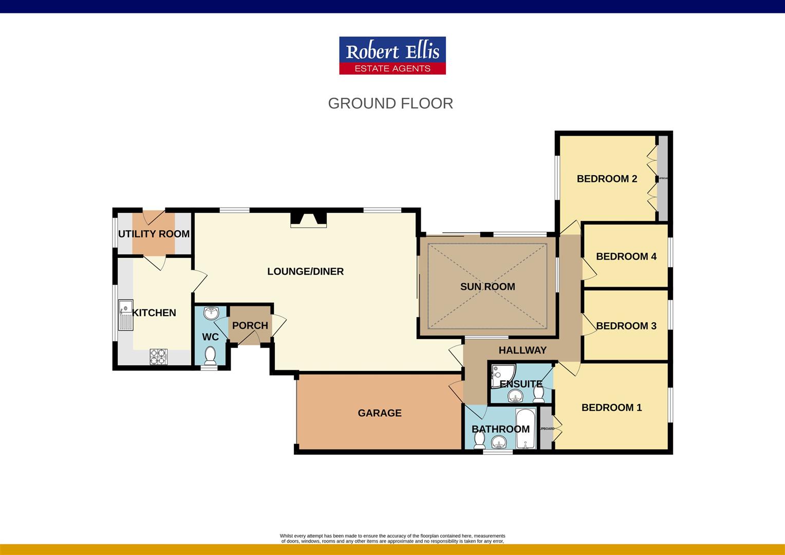 14, Charlotte Grove, Nottingham floorplan