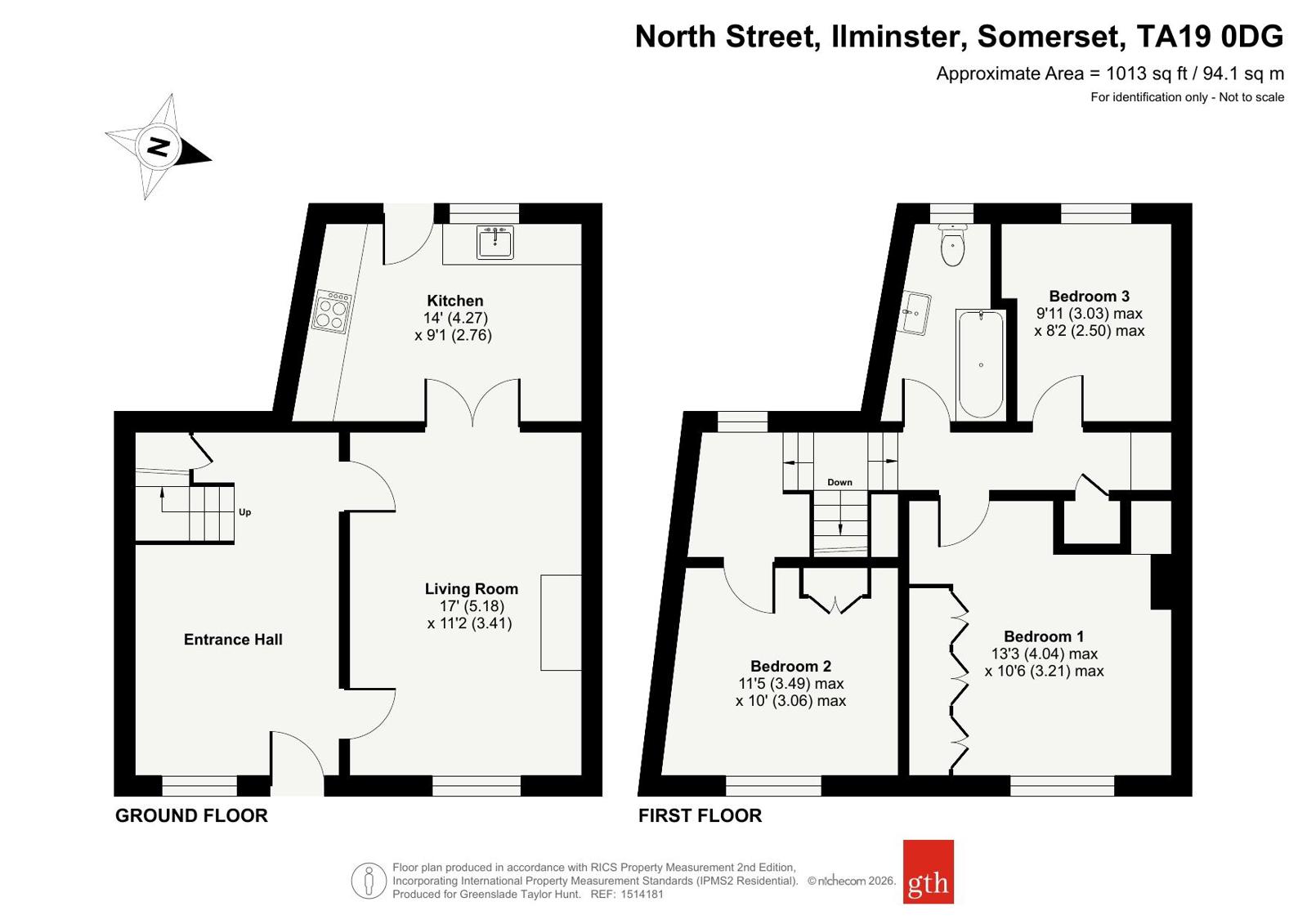 13, North Street, Somerset floorplan