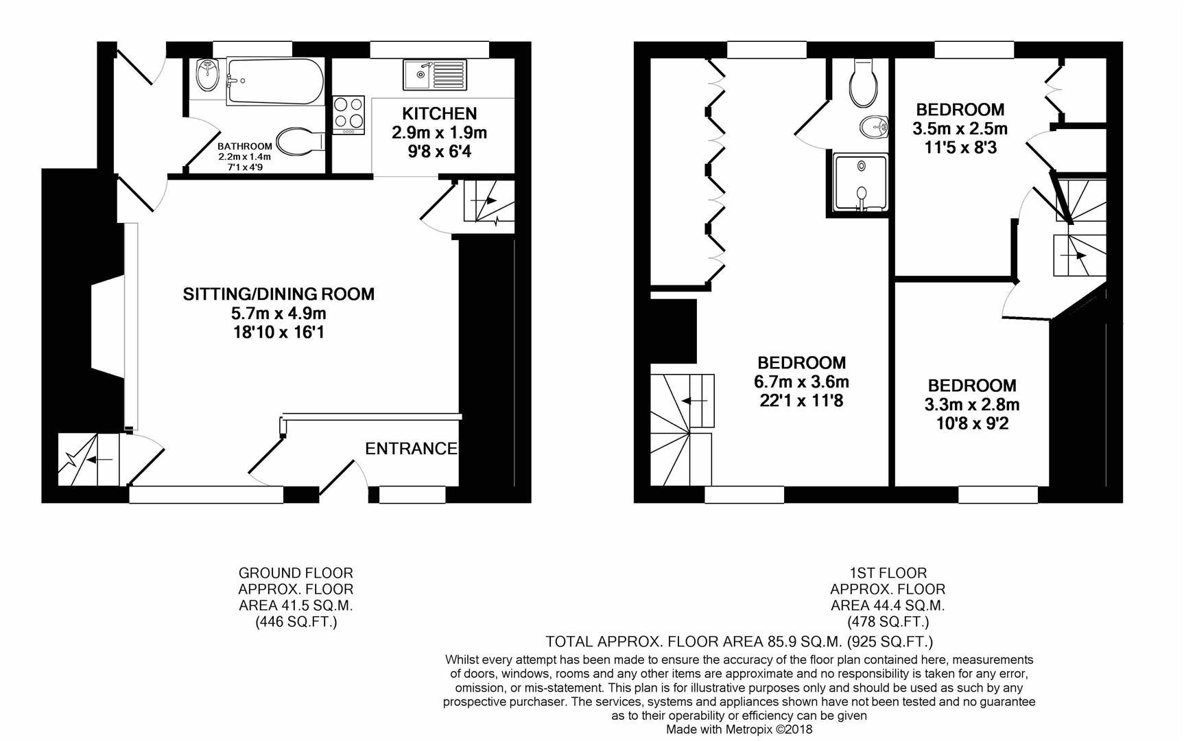 Lantern Cottage, Milton Street, Fairford floorplan