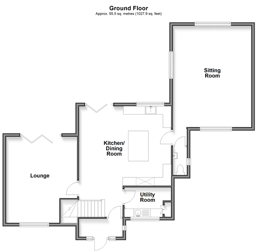 Sandrock Road Niton Undercliff, Ventnor floorplan