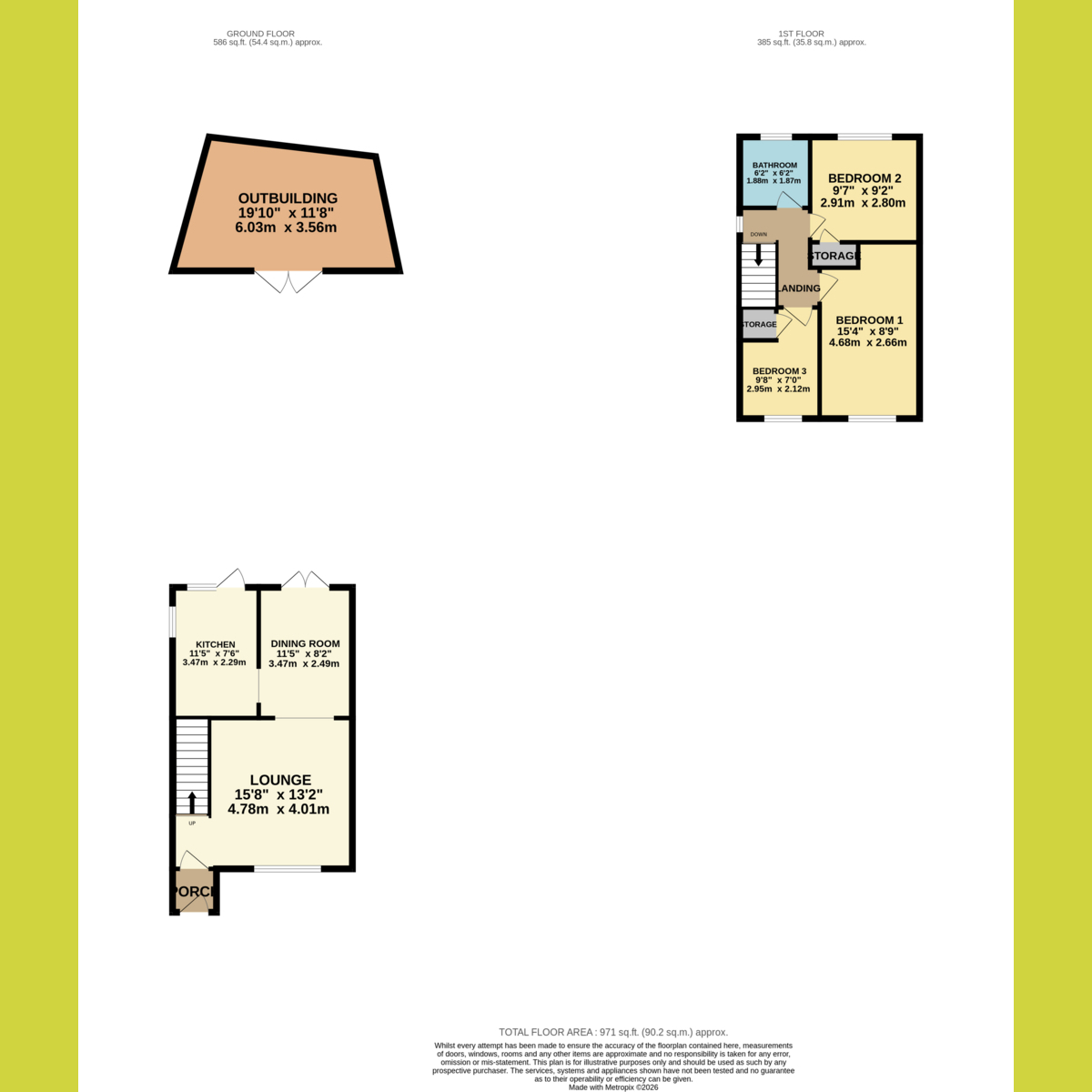 10, Romsey Close, Hockley floorplan