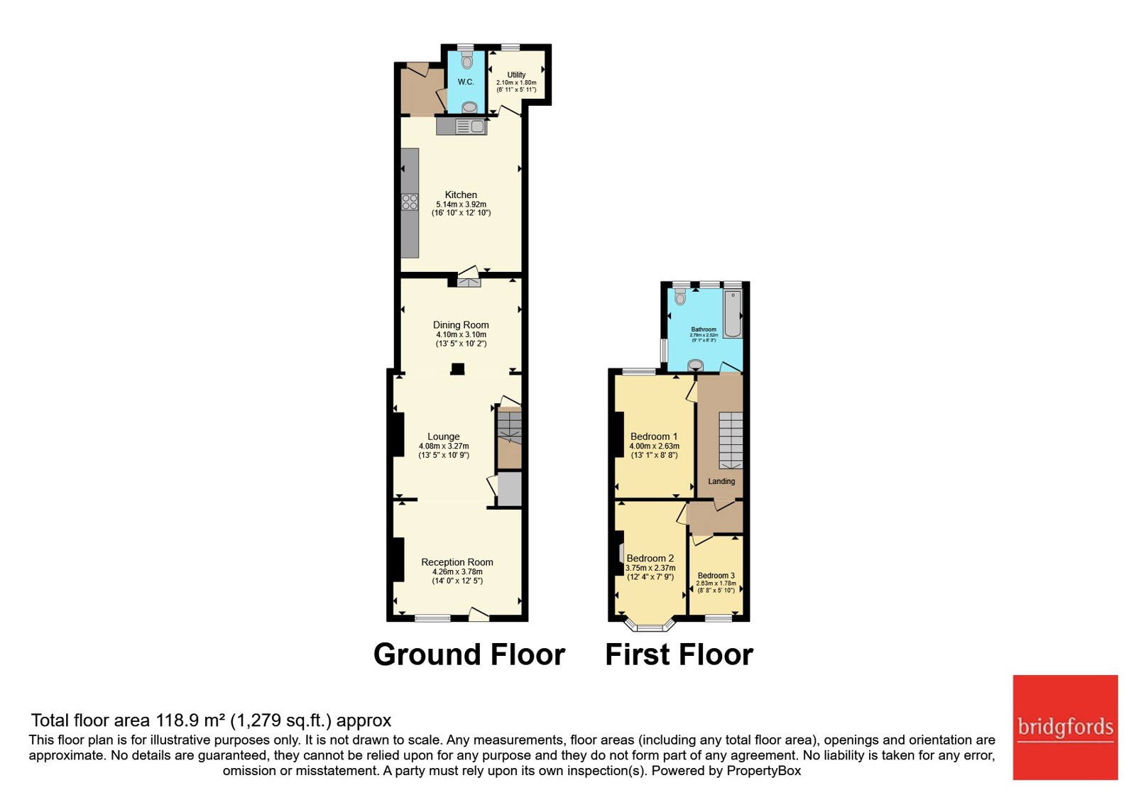 84, Alton Street, Cheshire floorplan