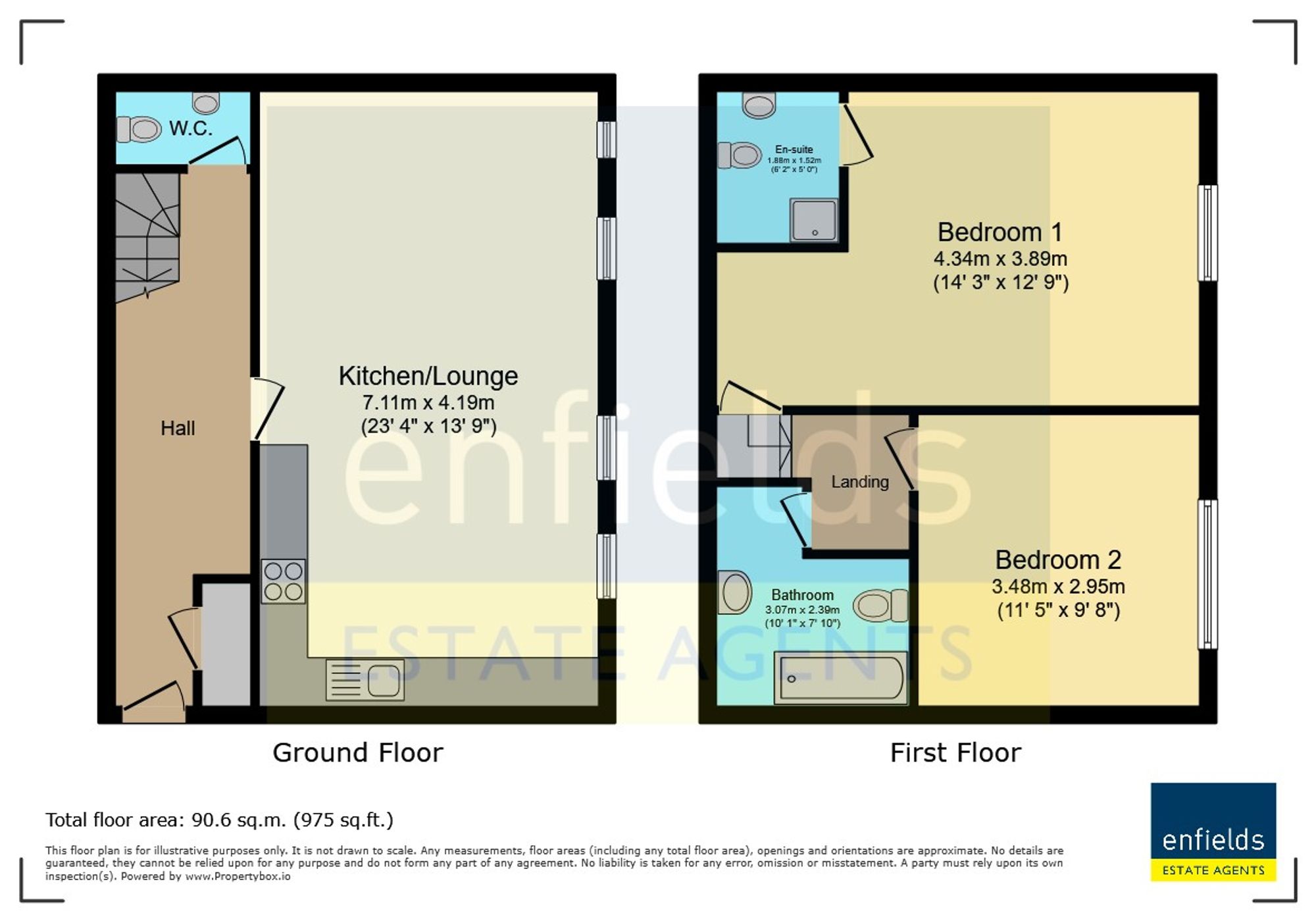Flat 24, The Pantechnicon, Bournemouth floorplan