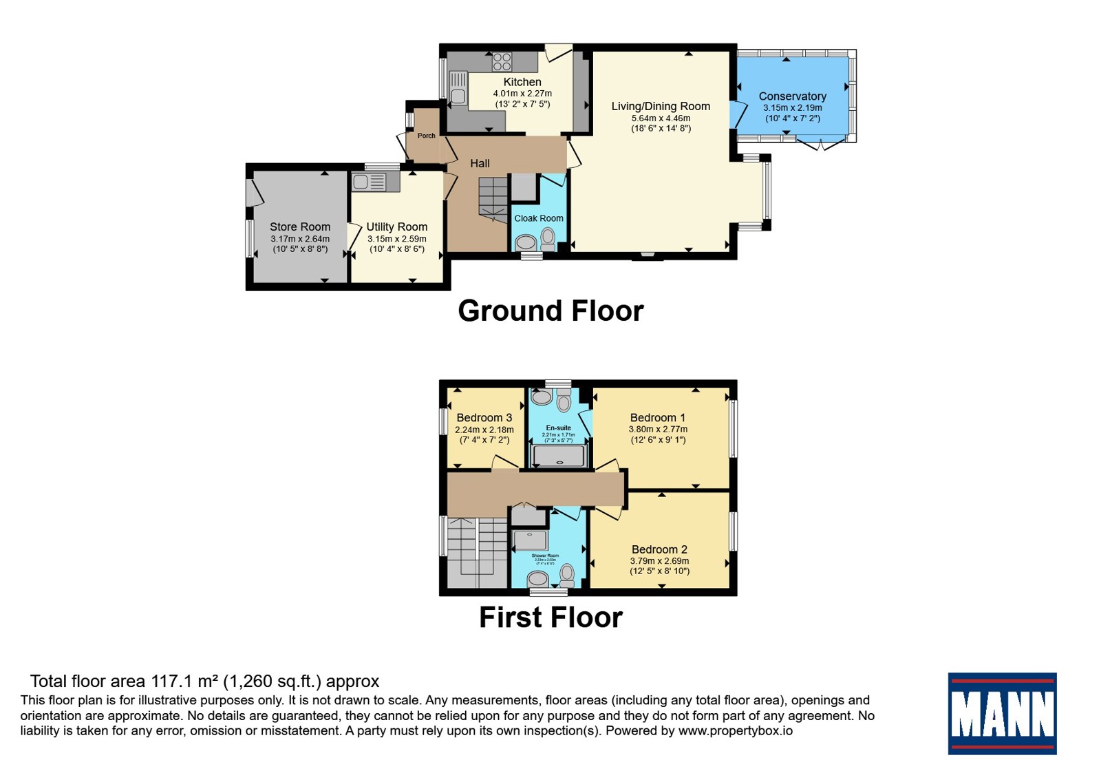 14, Burrows Lane, Rochester floorplan