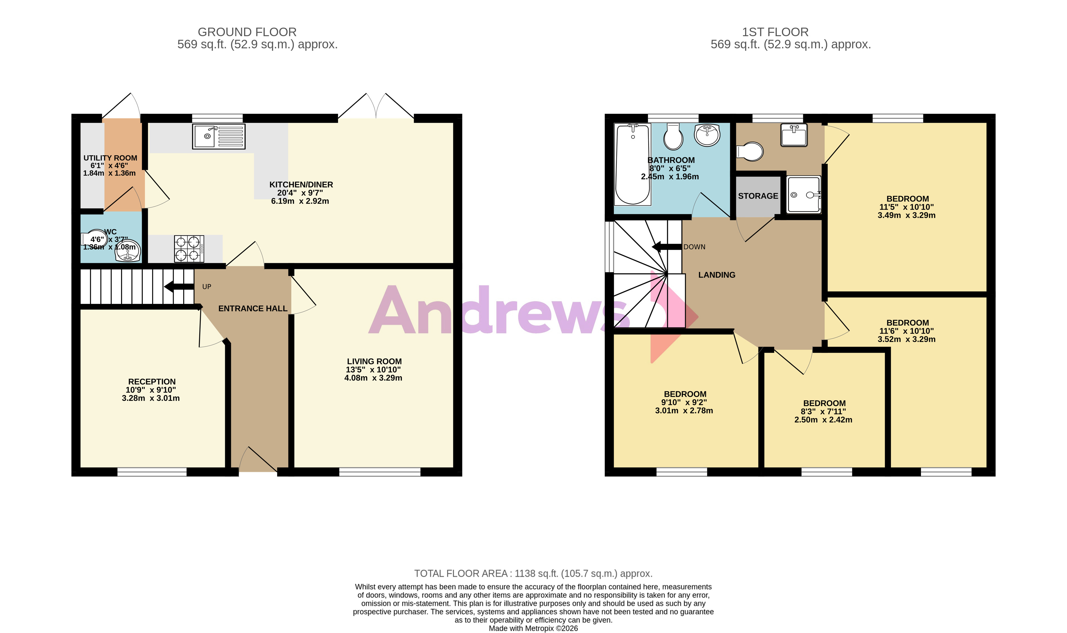 1, Gratton Road, Surrey floorplan