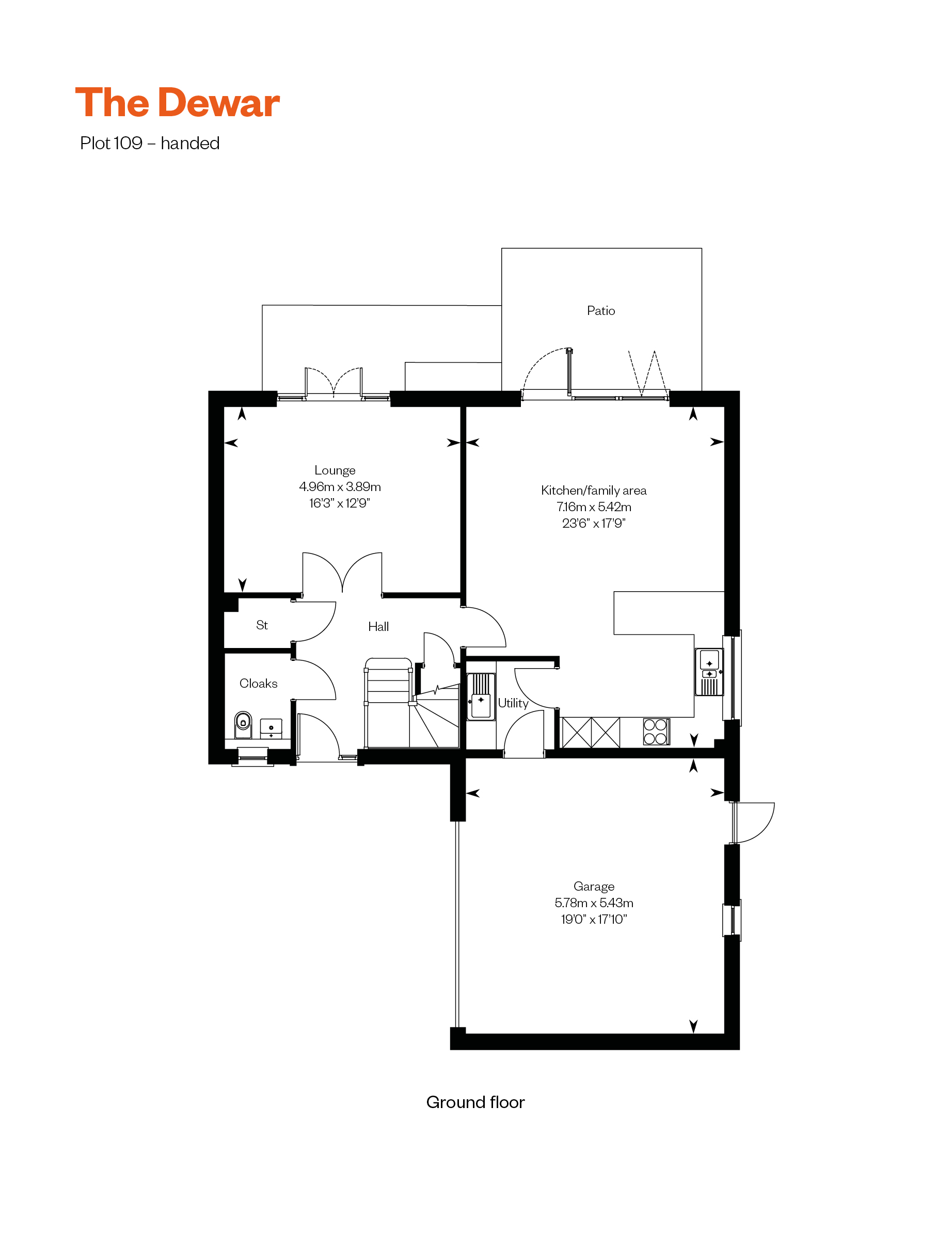 109, Ben More Drive, East Calder, Eh53 0Uz floorplan