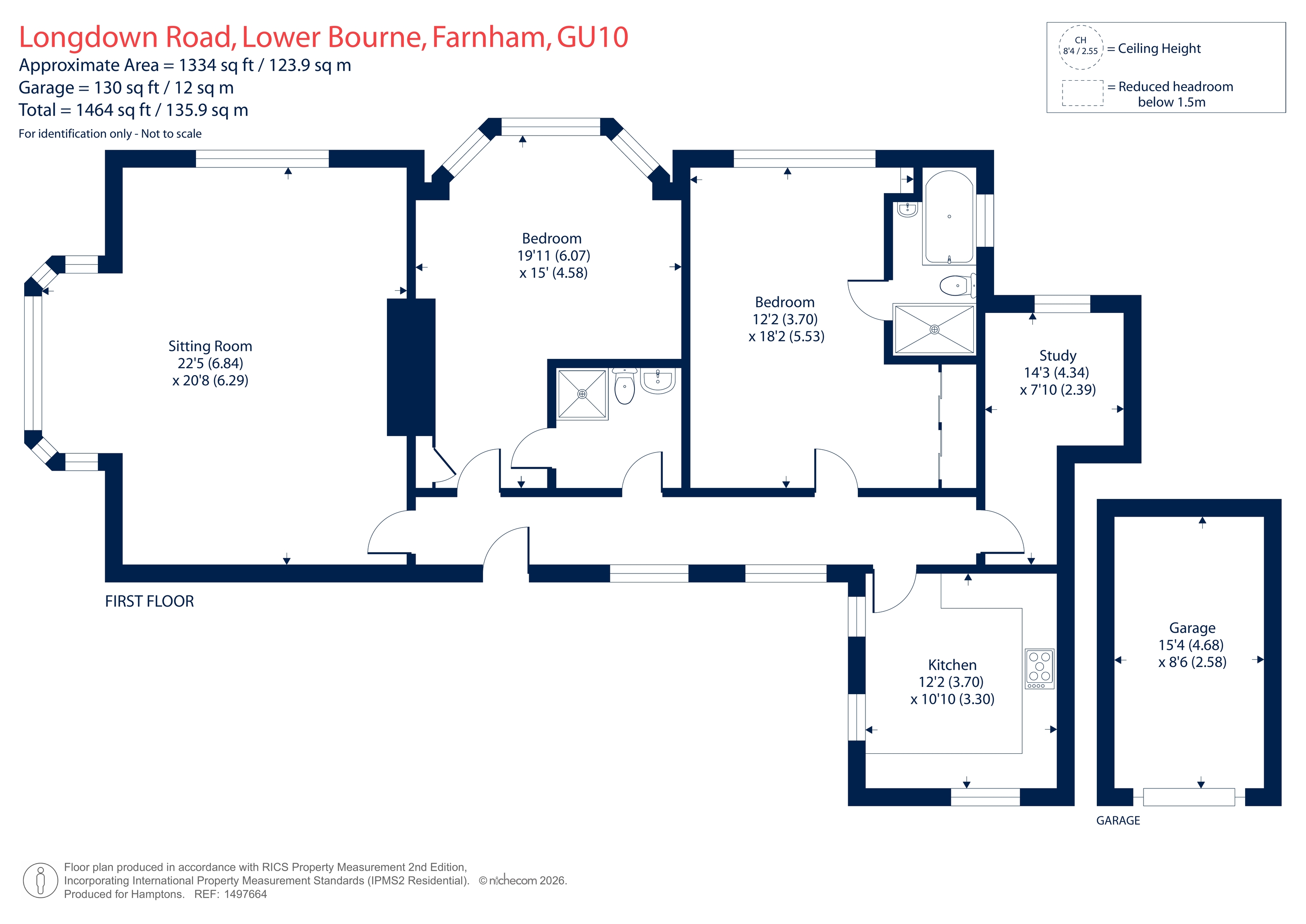 The Brae, No 4, Longdown Road, Lower Bourne Farnham floorplan