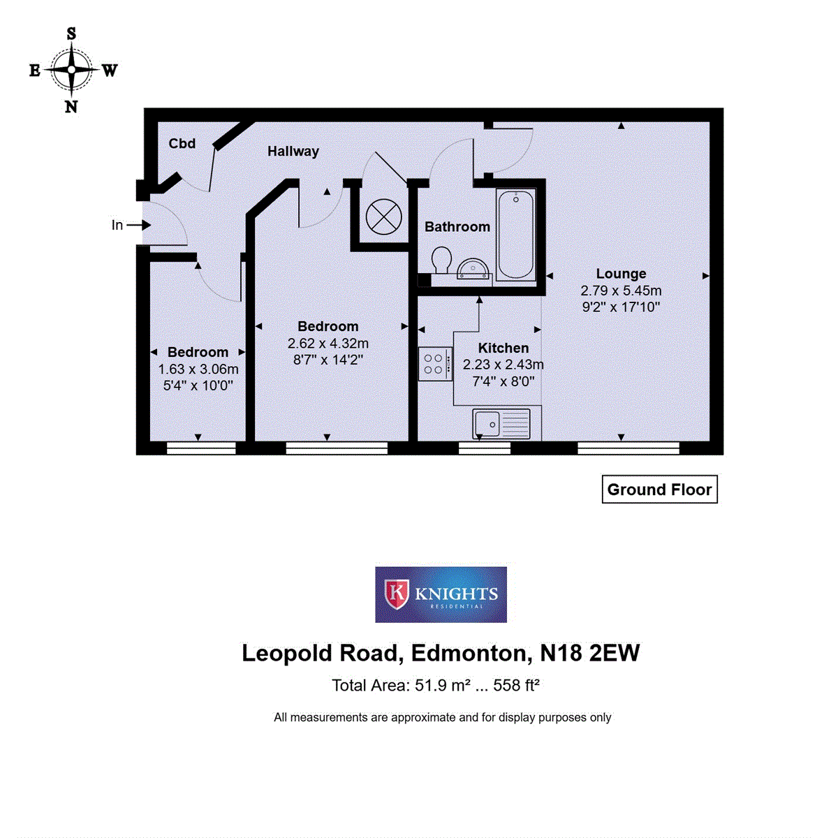 32, Leopold Road, London floorplan
