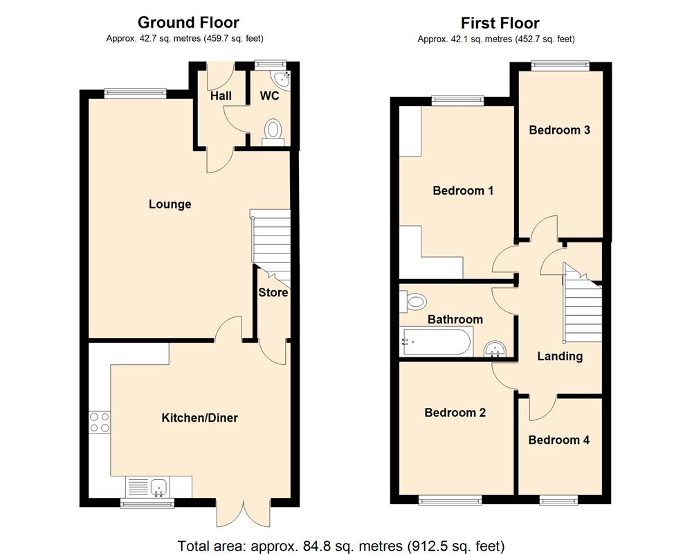 4 Bedrooms Semi-detached house for sale in Farleigh Court, Buckshaw Village, Chorley PR7