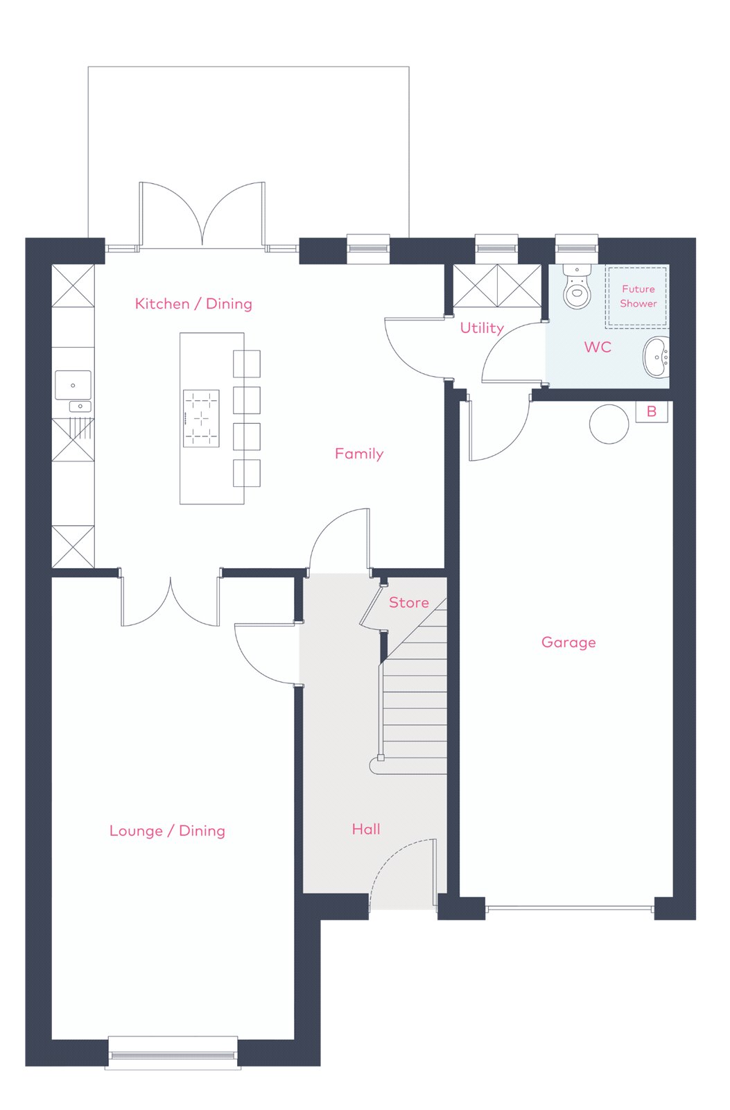 Plot 115 - Blythe Meadow,, Kinglassie, Fife floorplan
