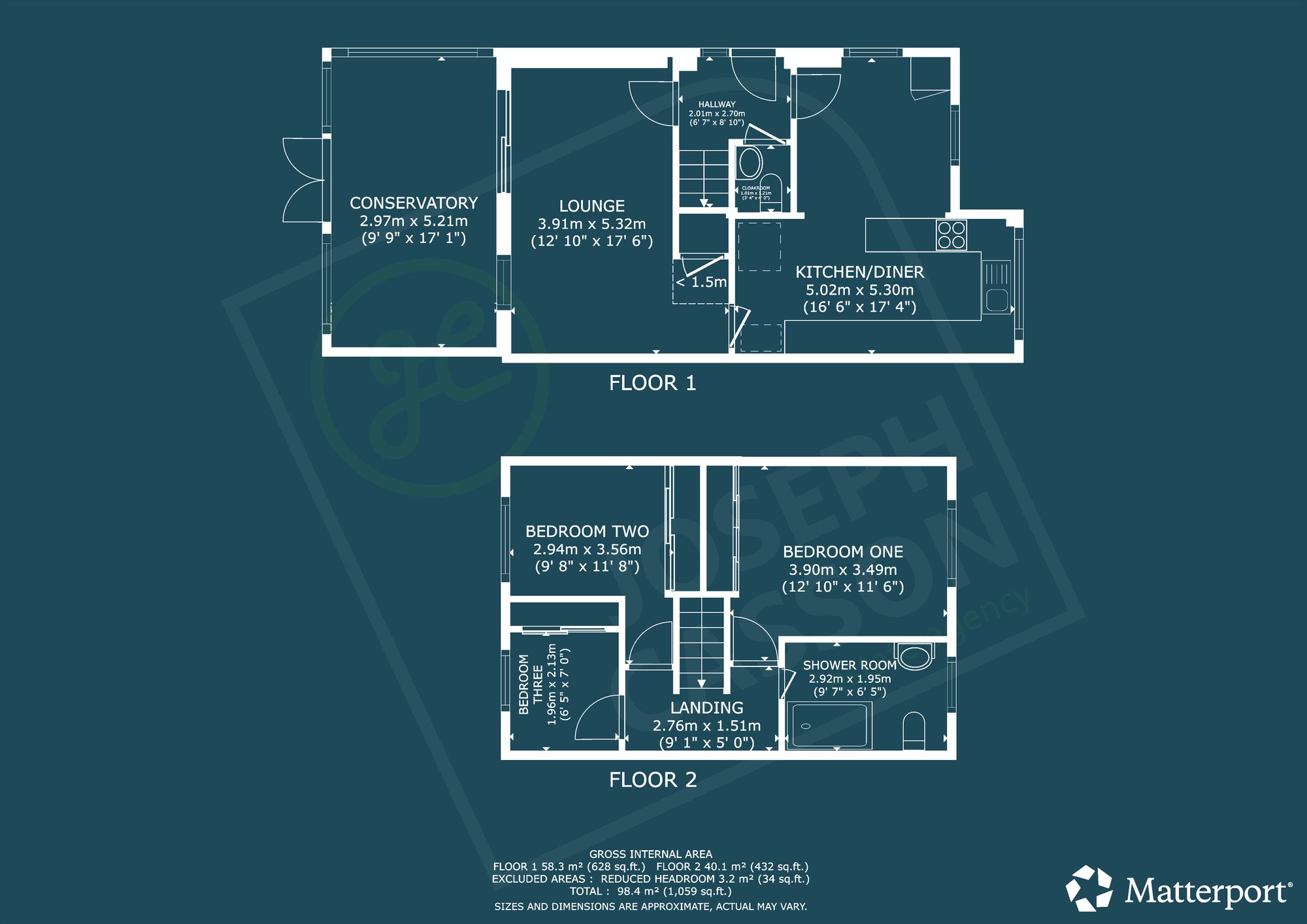 1 Squibbs Close, Bridgwater floorplan