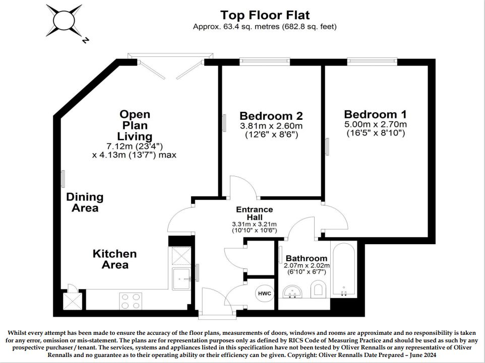 Brixton, London floorplan