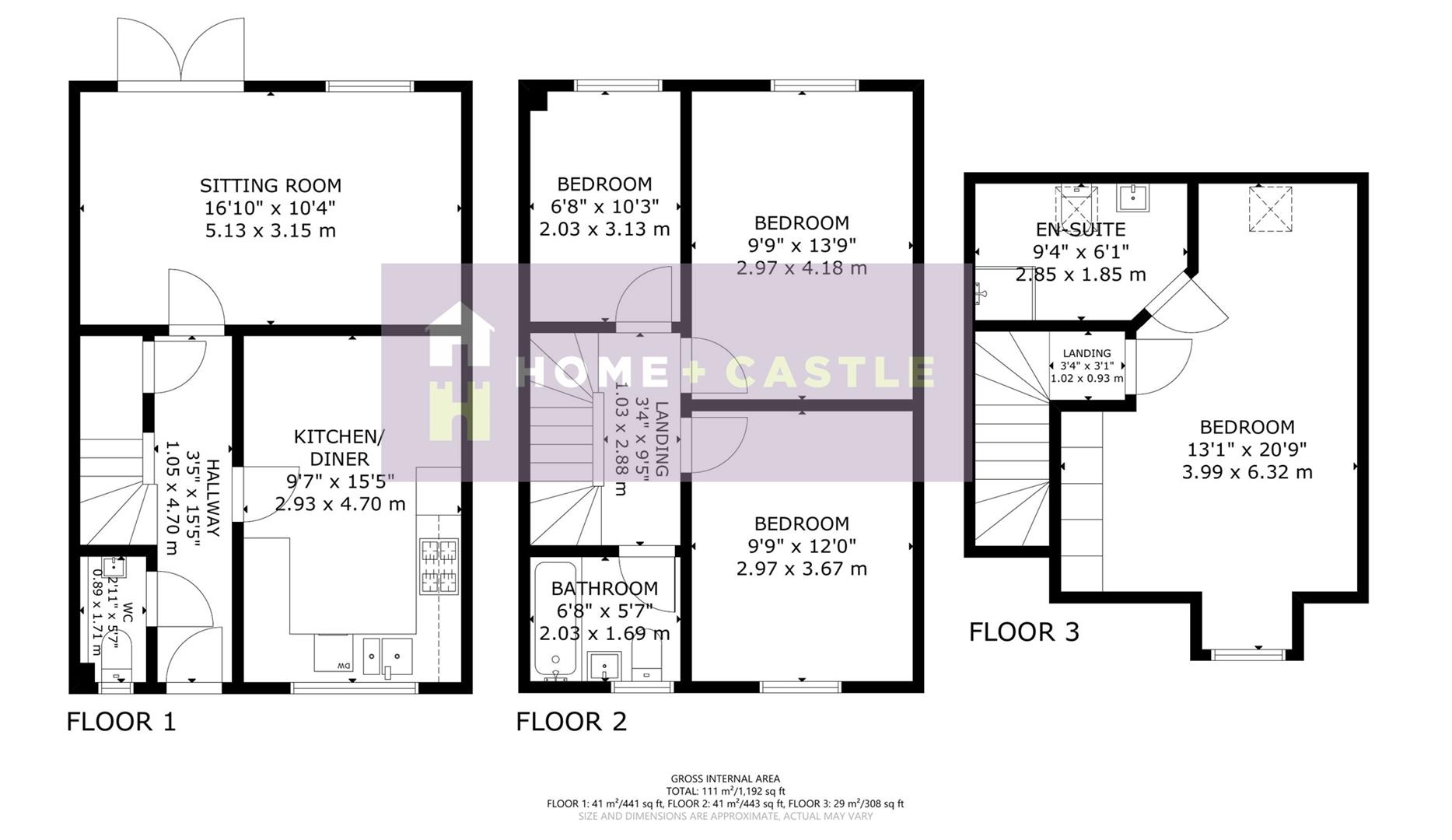 2, Mallow Drive, Pevensey floorplan