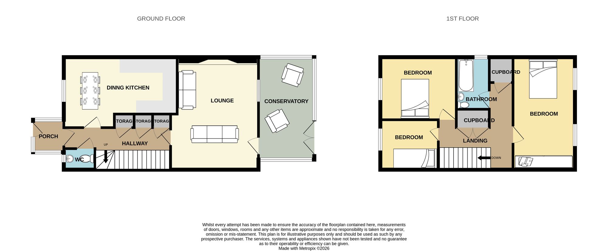6 Kingwater Close, Brampton floorplan