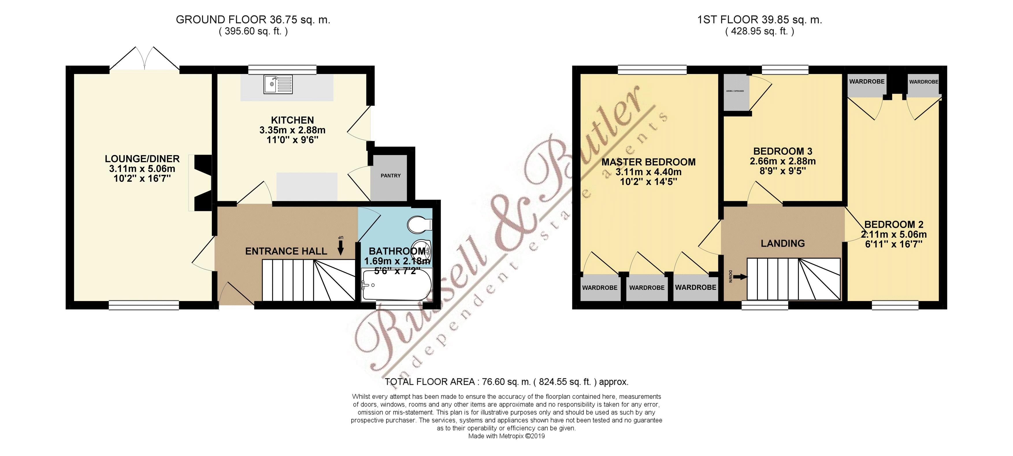 3 bed terraced house to rent in Thornhill, Thornborough