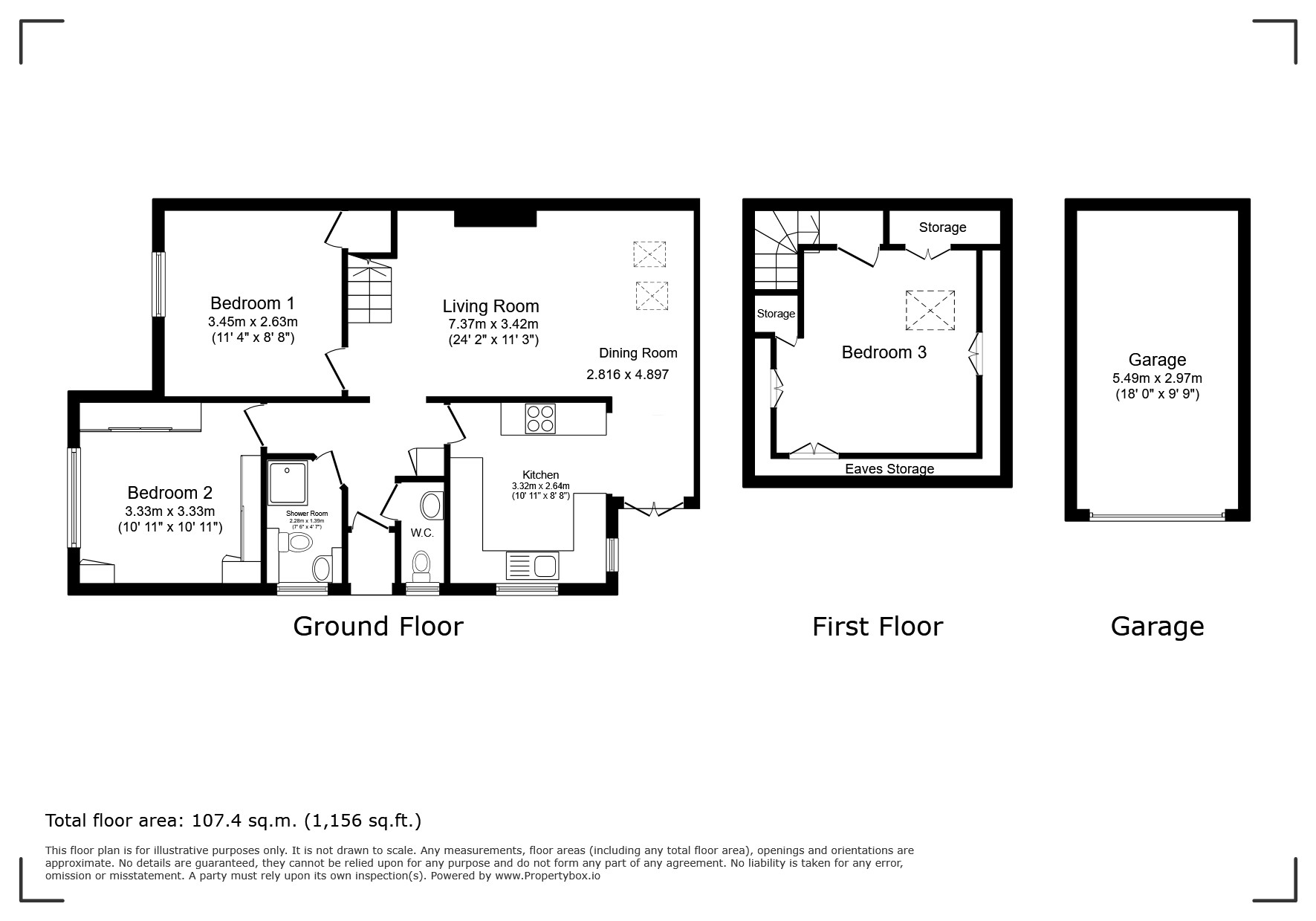 Warwick Road, Aldershot floorplan