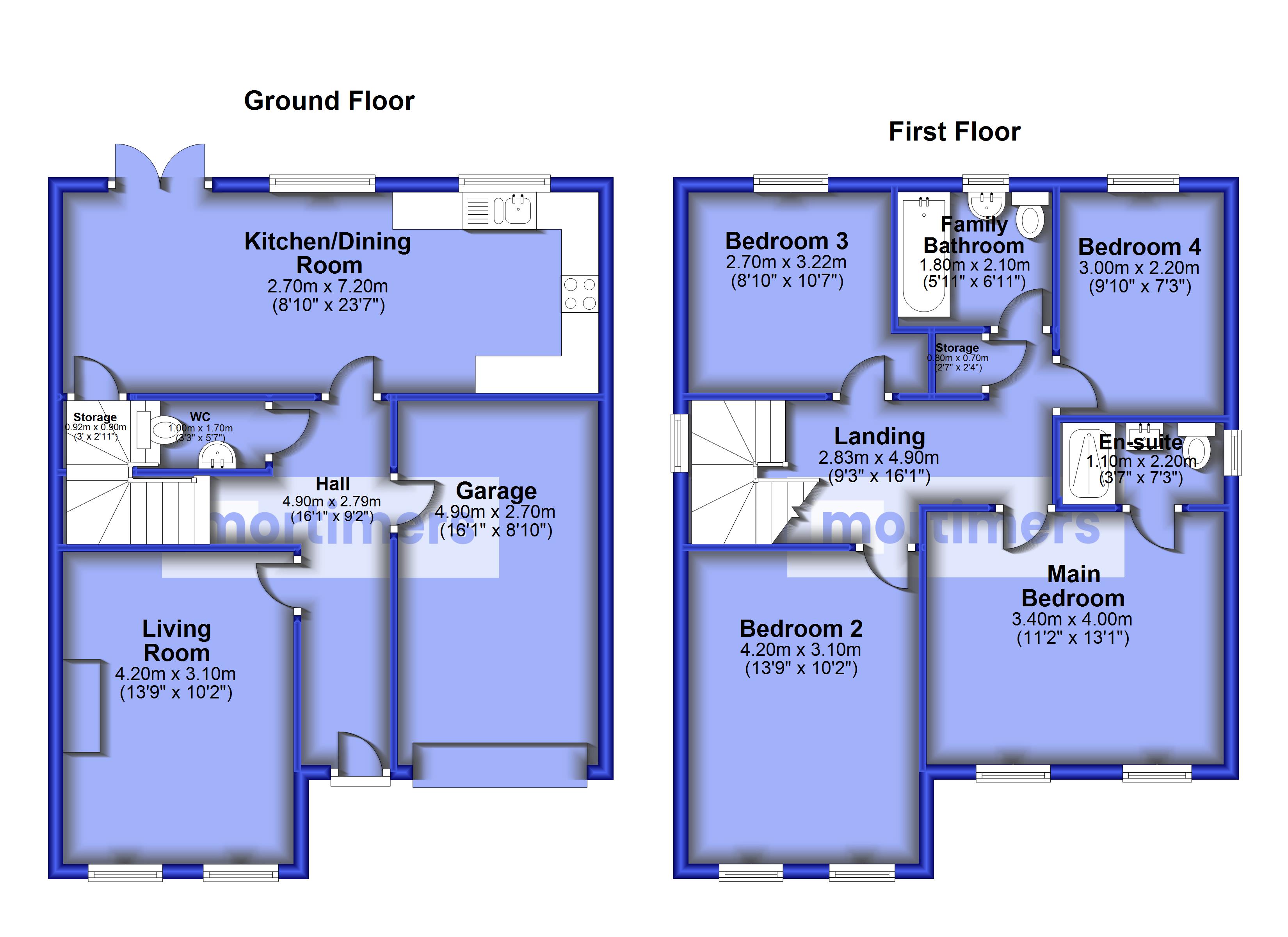 59, Hambledon Mill Park, Lancashire floorplan