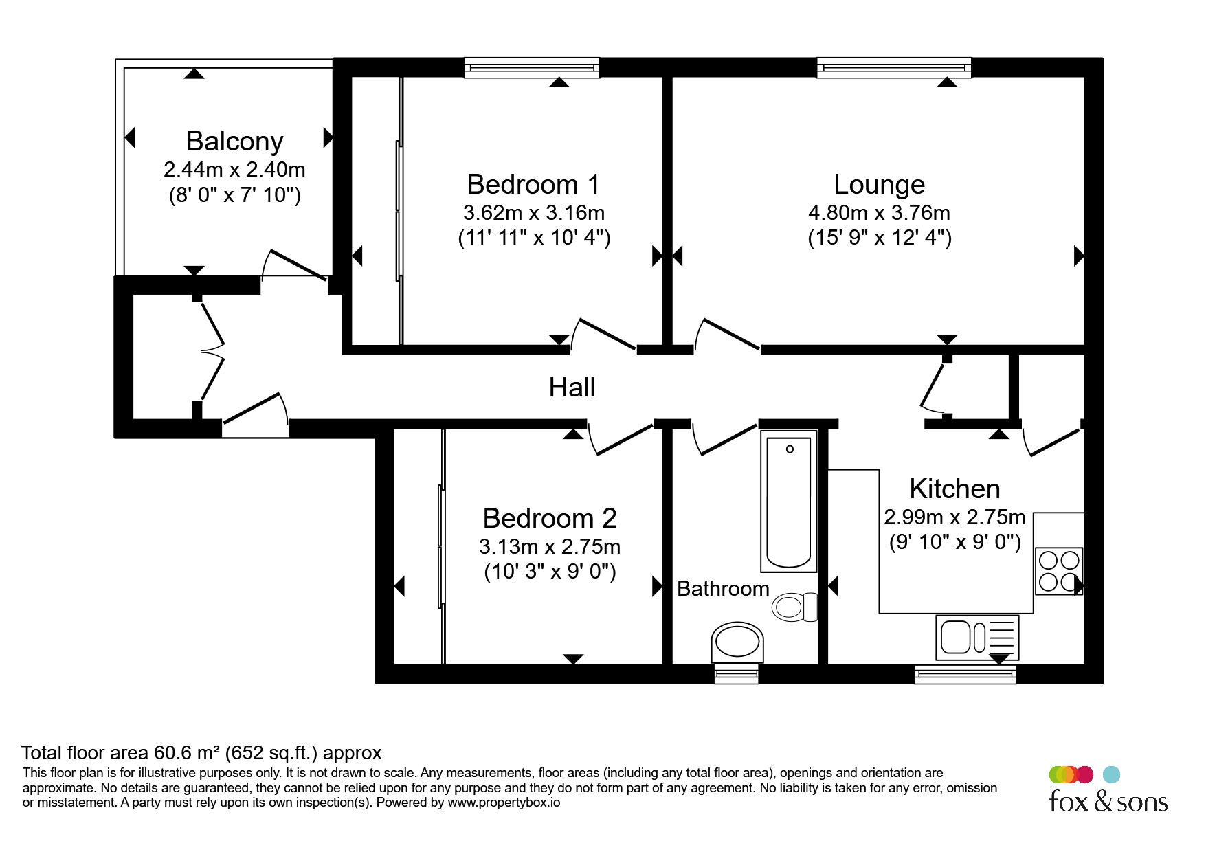 11, Moots Lane, BRIDGWATER floorplan