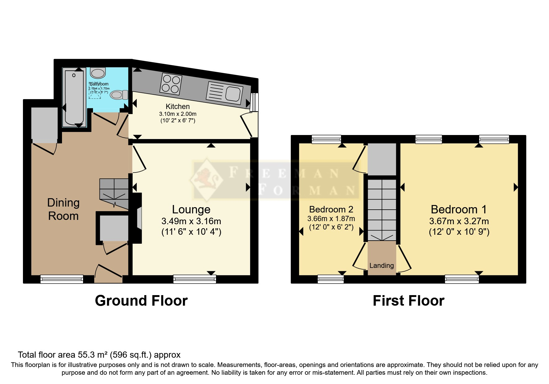 2 Rock Cottages,, Berners Hill, Wadhurst floorplan