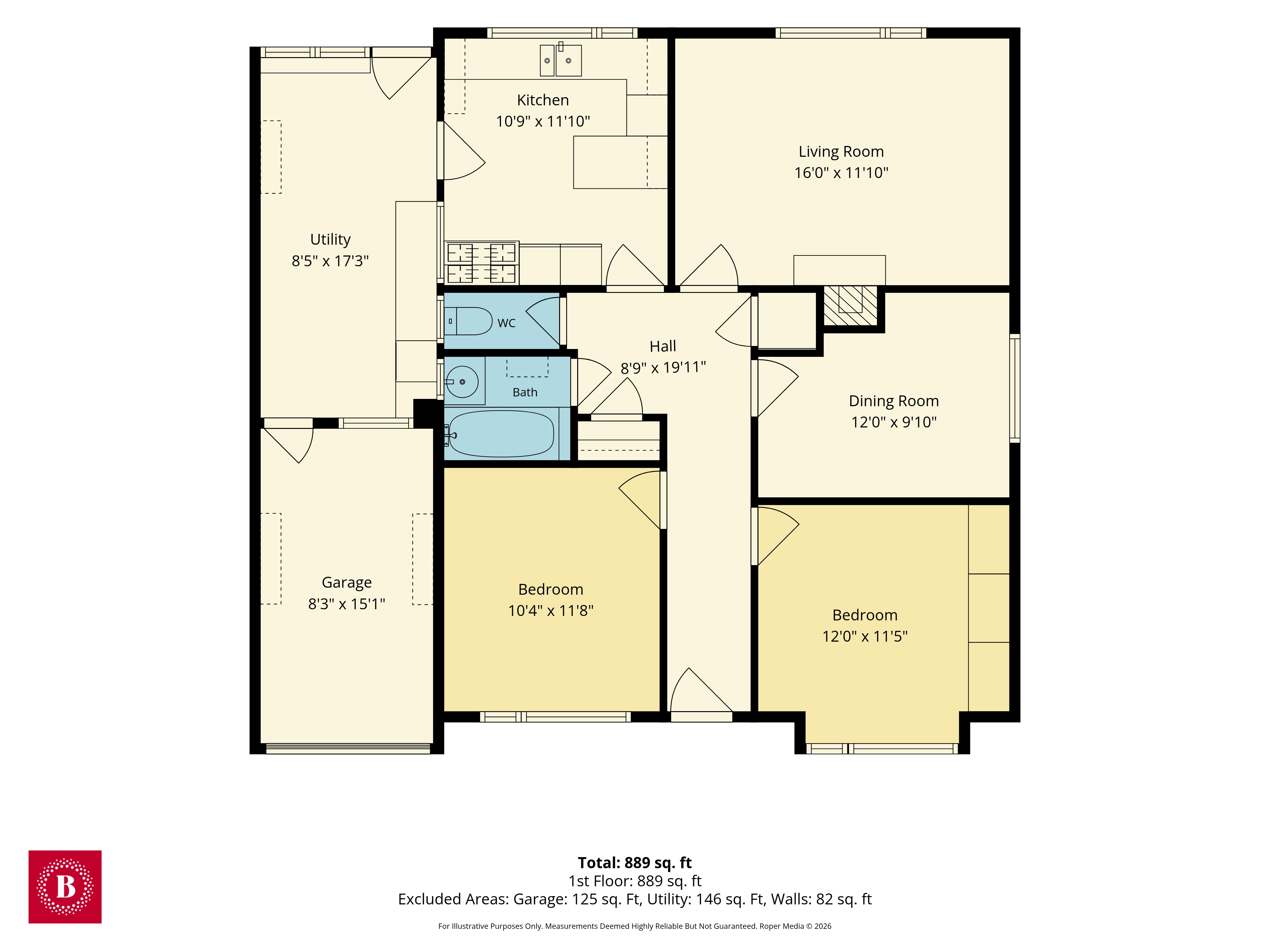 7, Hendy Close, Swansea floorplan