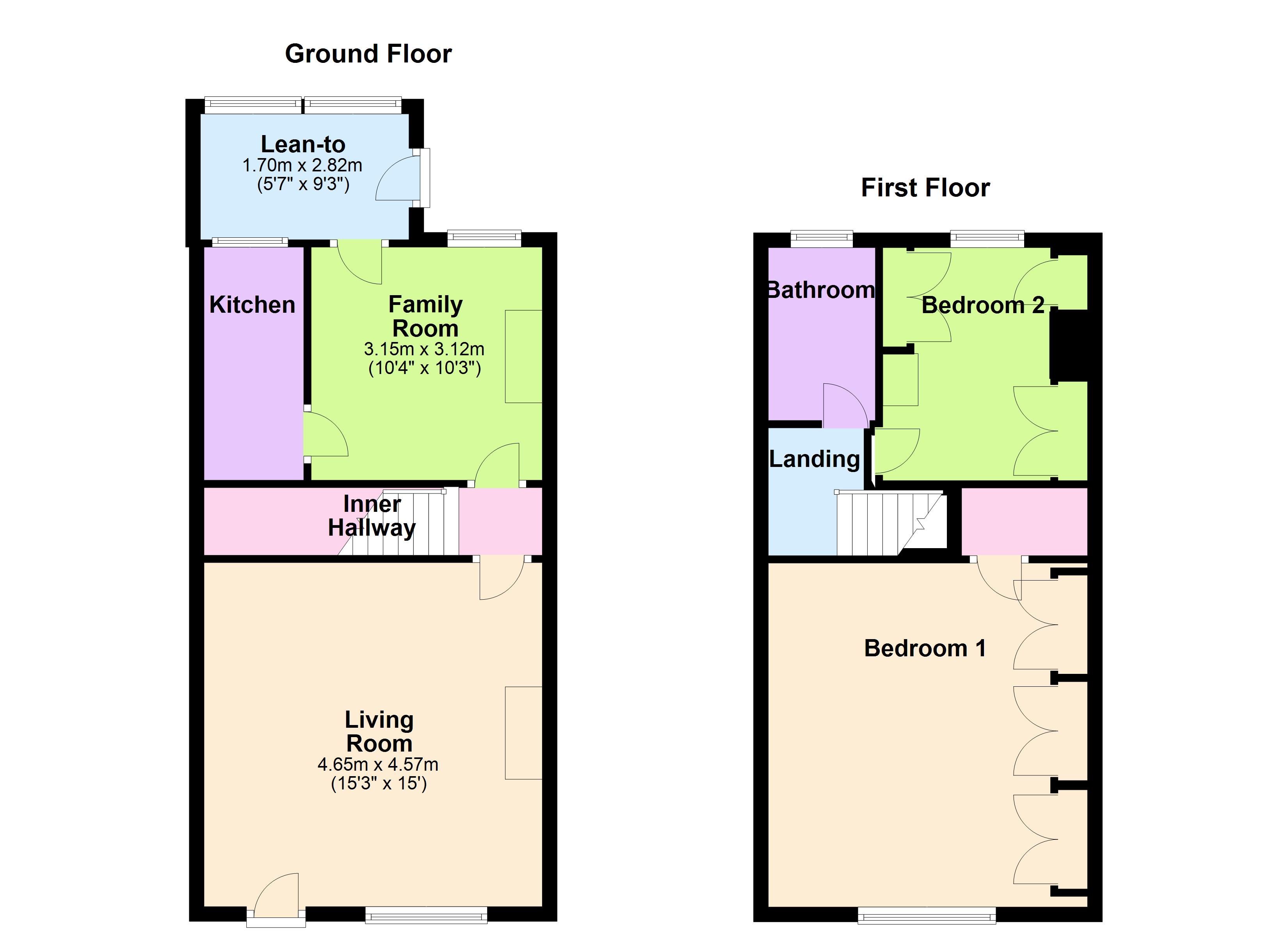 2 Bedrooms Terraced house for sale in Industrial Street, Horbury, Wakefield WF4