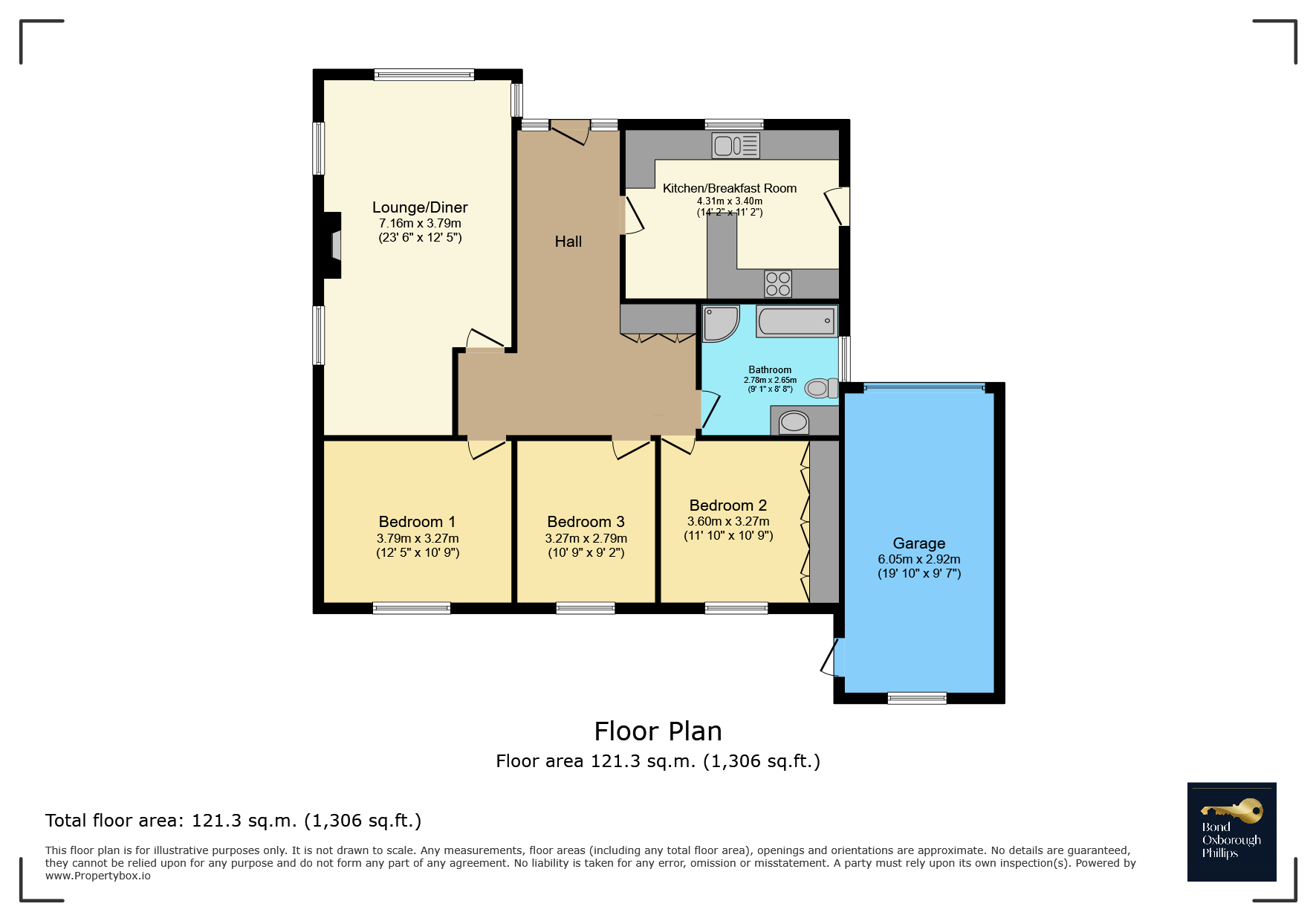 8, Shepherds Meadow, Bideford floorplan