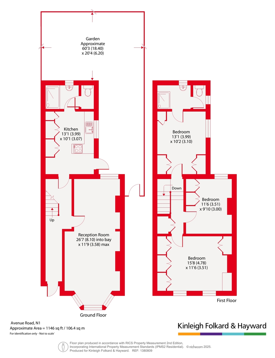 9, Avenue Road, London floorplan