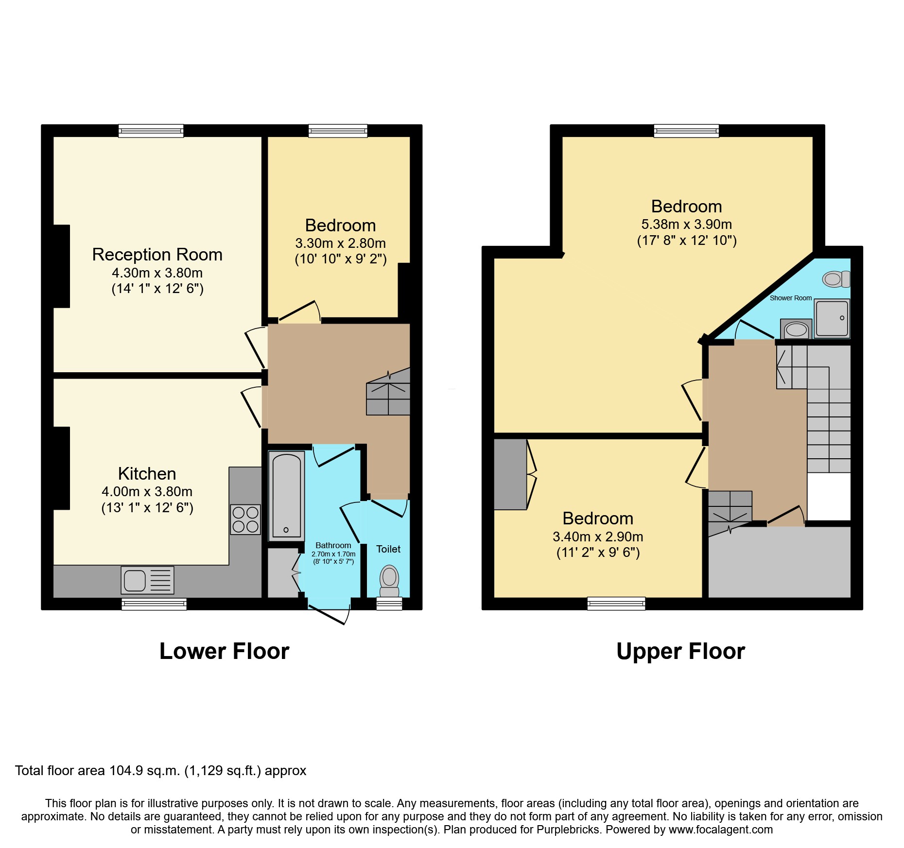 144b, Melfort Road, Thornton Heath floorplan