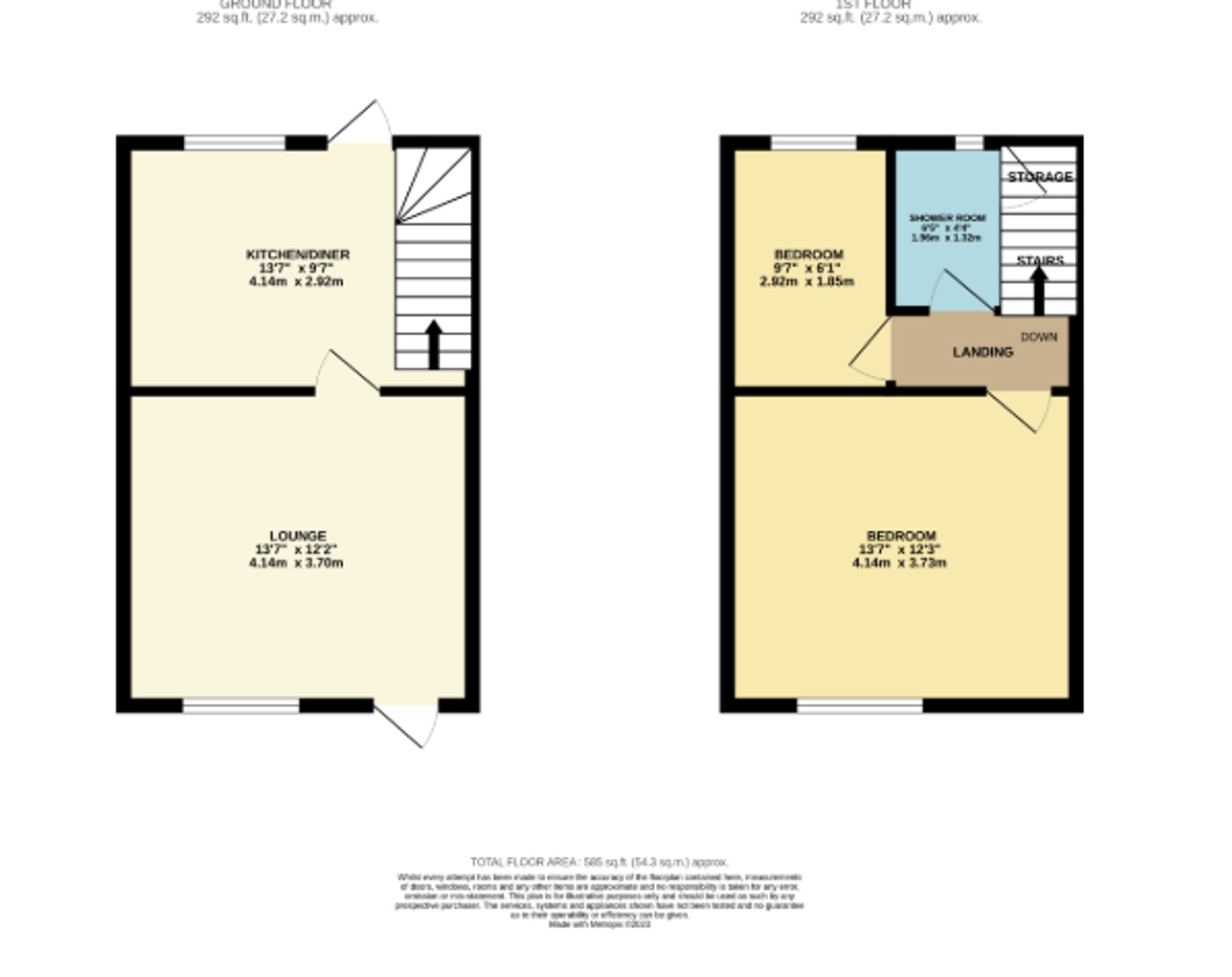 6 Gerrard Street, Bolton floorplan