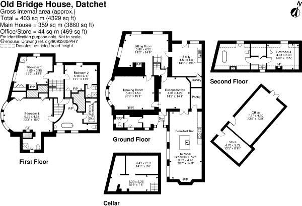 4 Bedrooms Semi-detached house for sale in High Street, Datchet, Berkshire SL3
