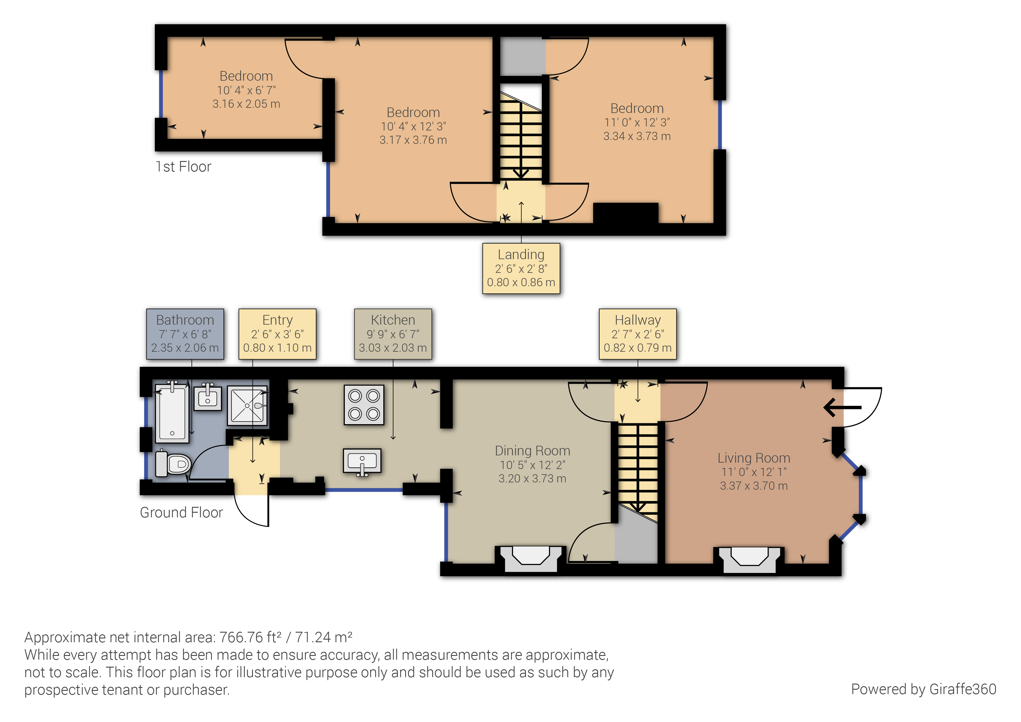 Crawley Road, Horsham RH12, 3 bedroom terraced house for sale