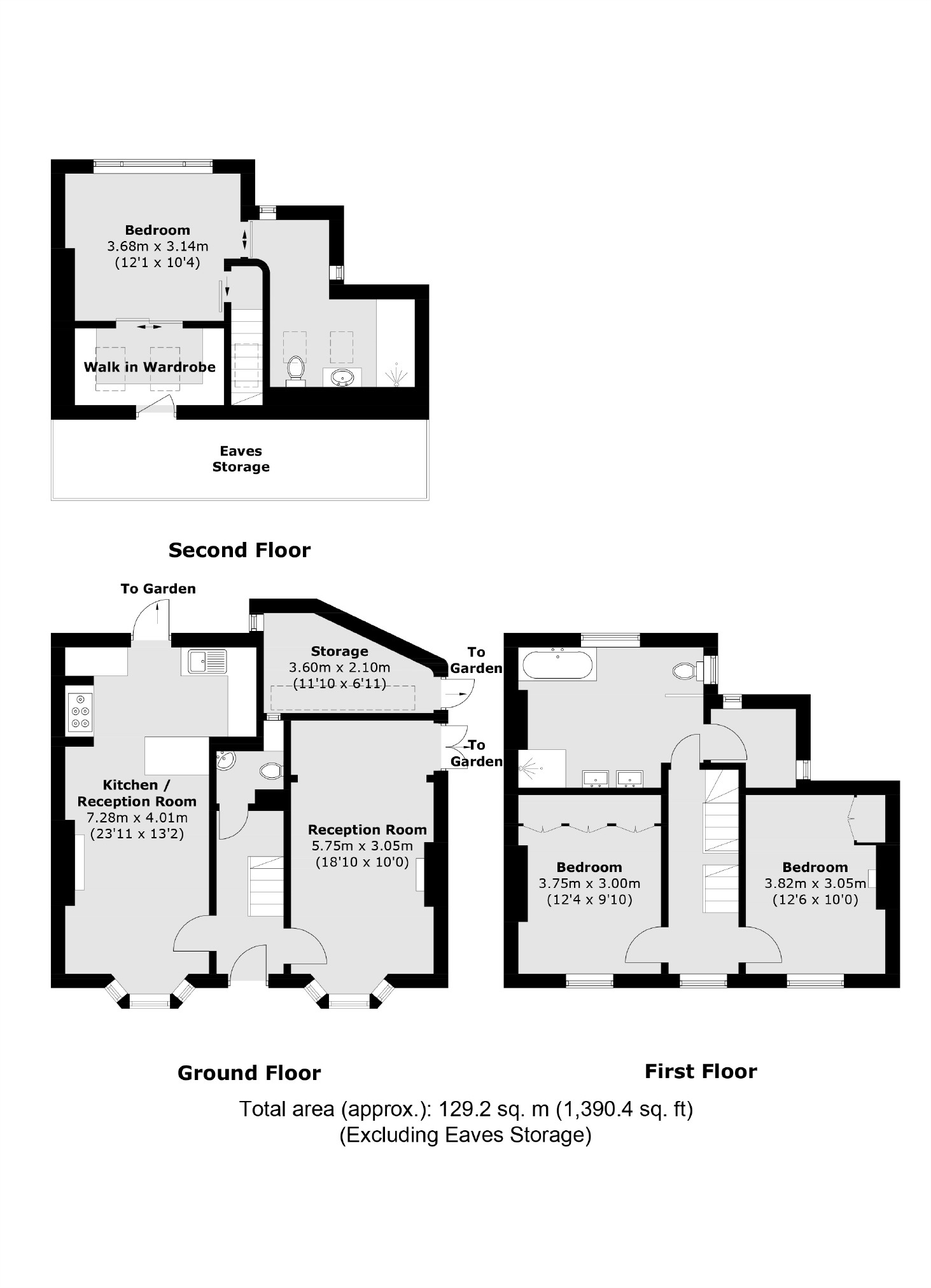 27, Benn Street, London floorplan
