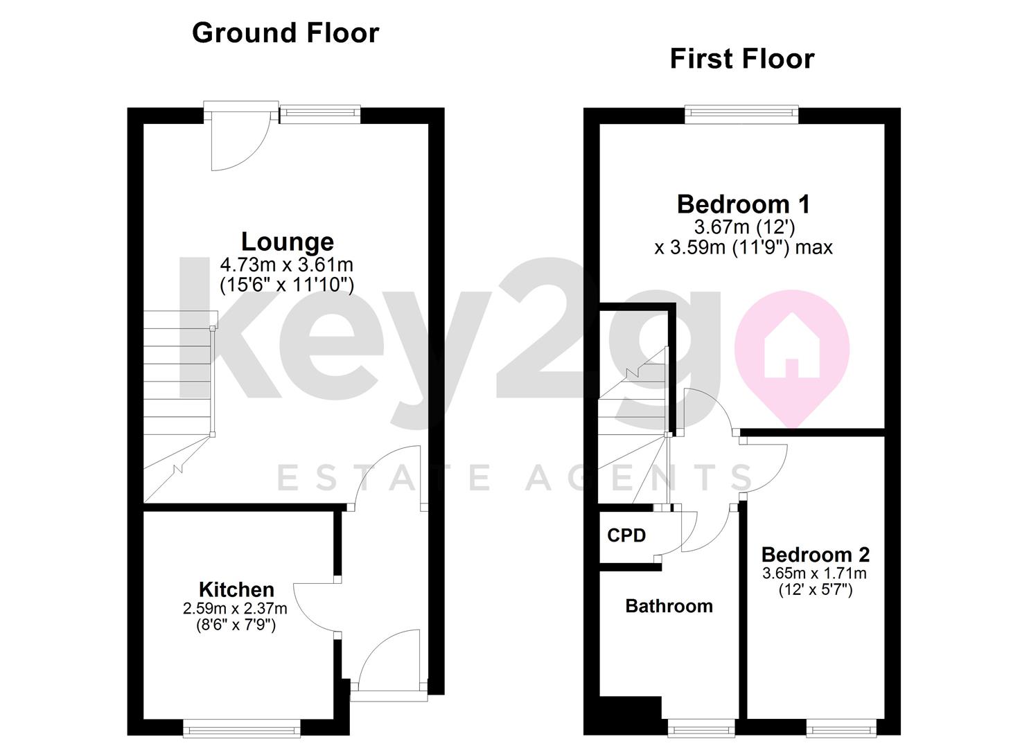 53, Hall Meadow Drive, Sheffield floorplan