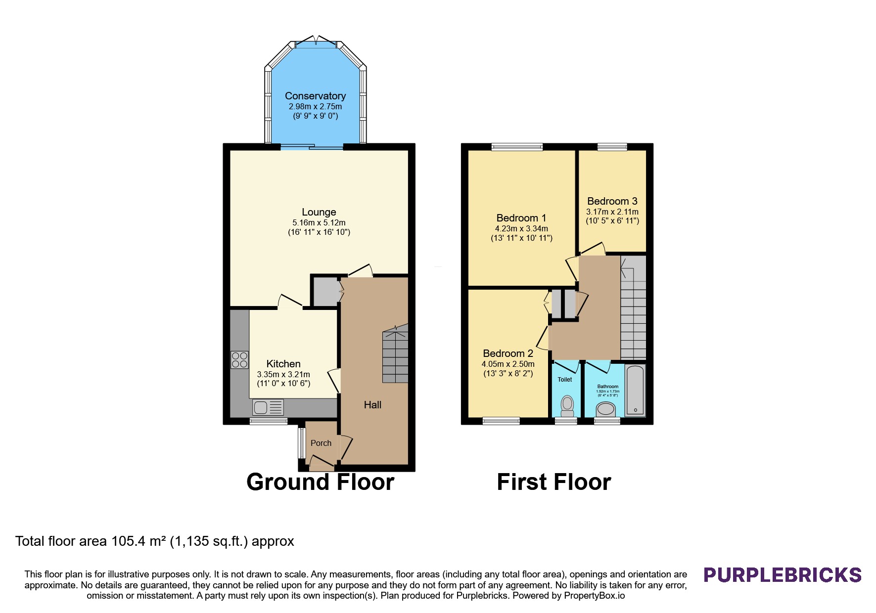 104, Custley Hey, Liverpool floorplan