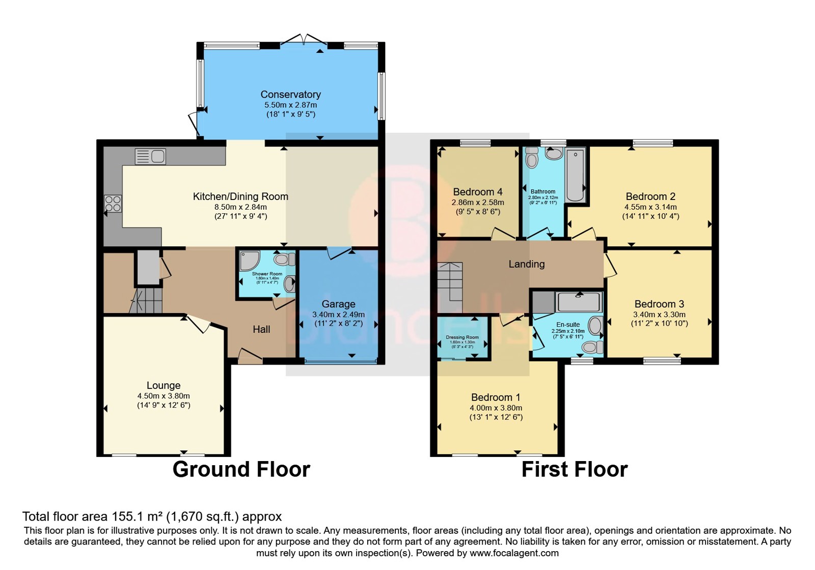 10, Letwell Way, Rotherham floorplan
