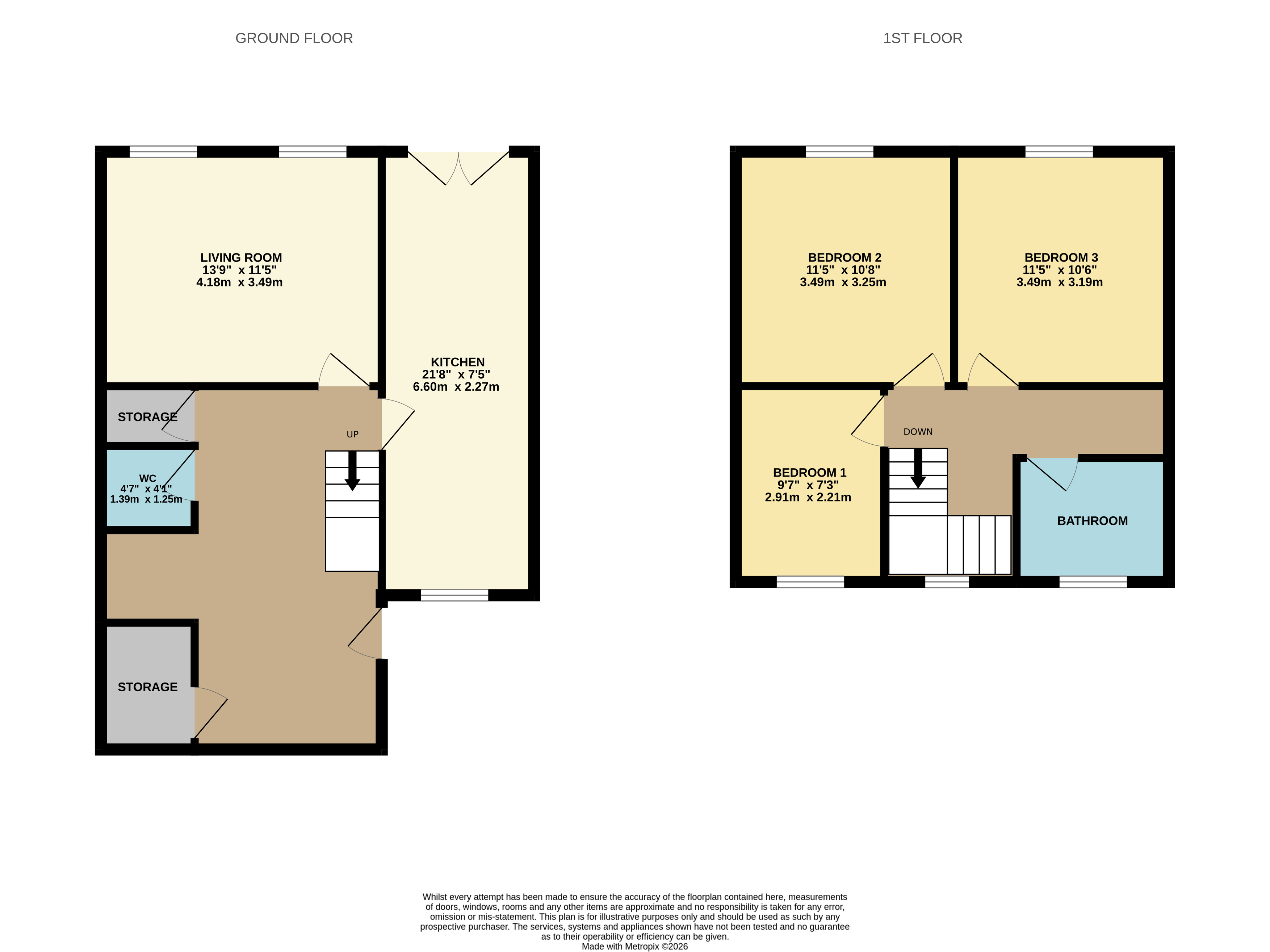 Wenborough Lane, Bradford floorplan